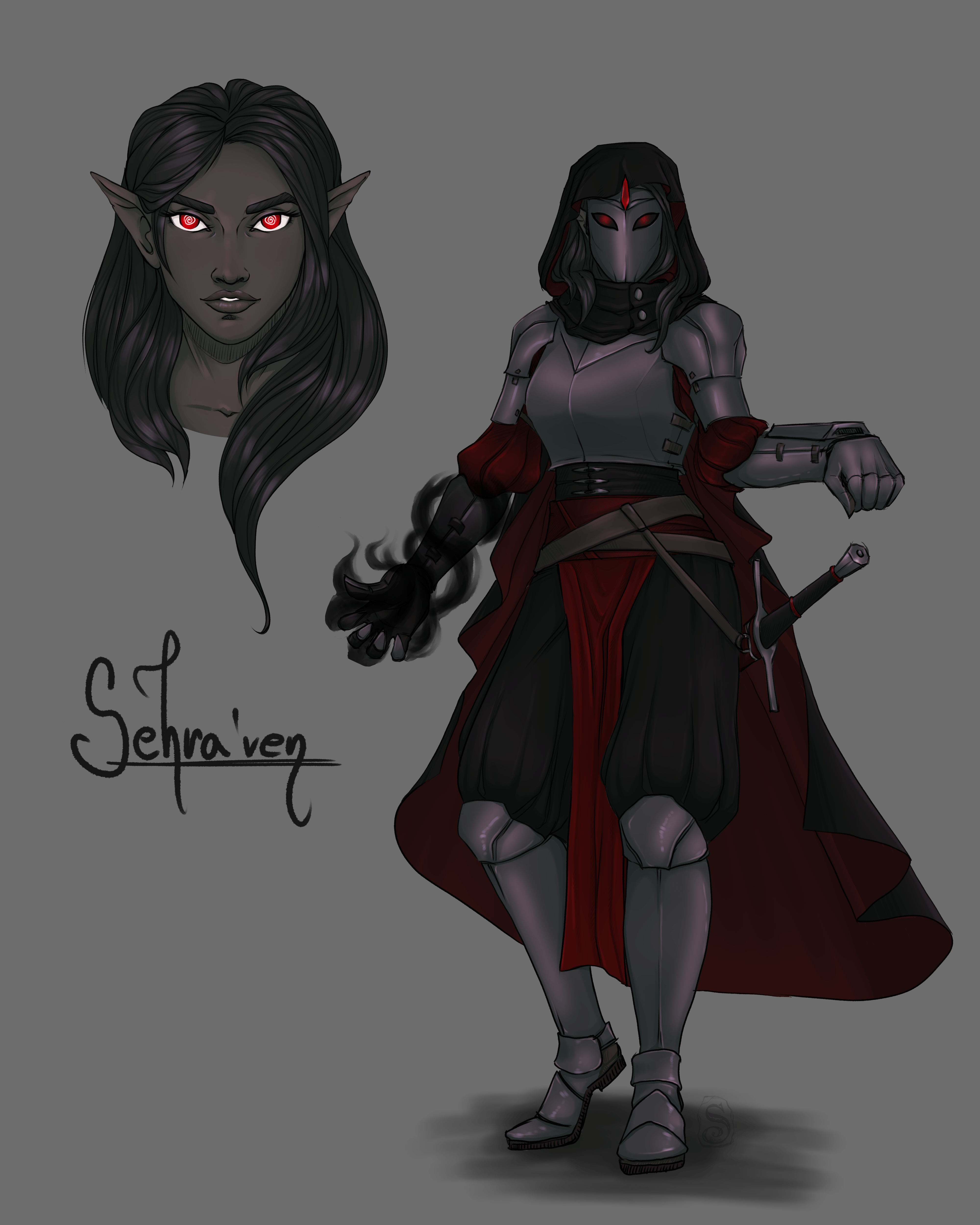 [Art] Drow Assasin DnD