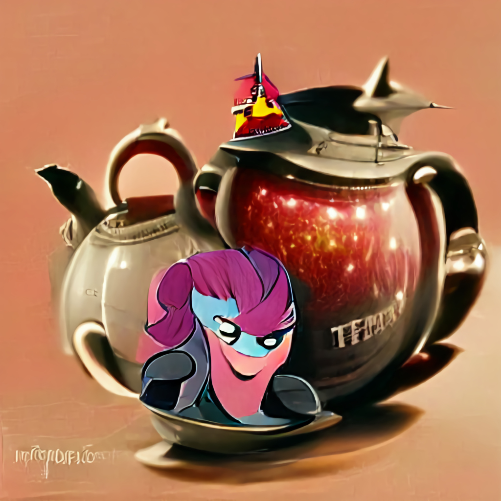 Trying to make a "tempest in a teapot". But, the AI keeps thinking I