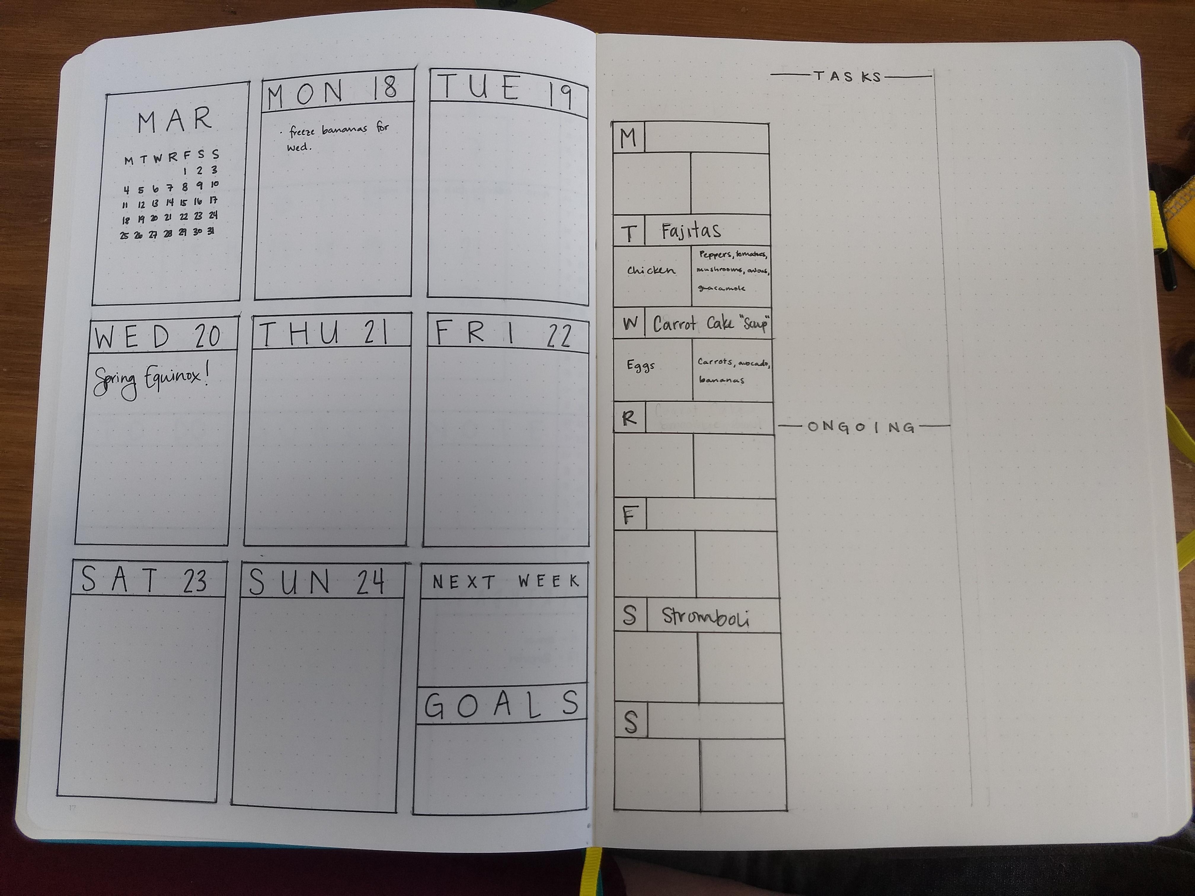 I finally found a hardcover dotted B5 journal! (Which now means I have