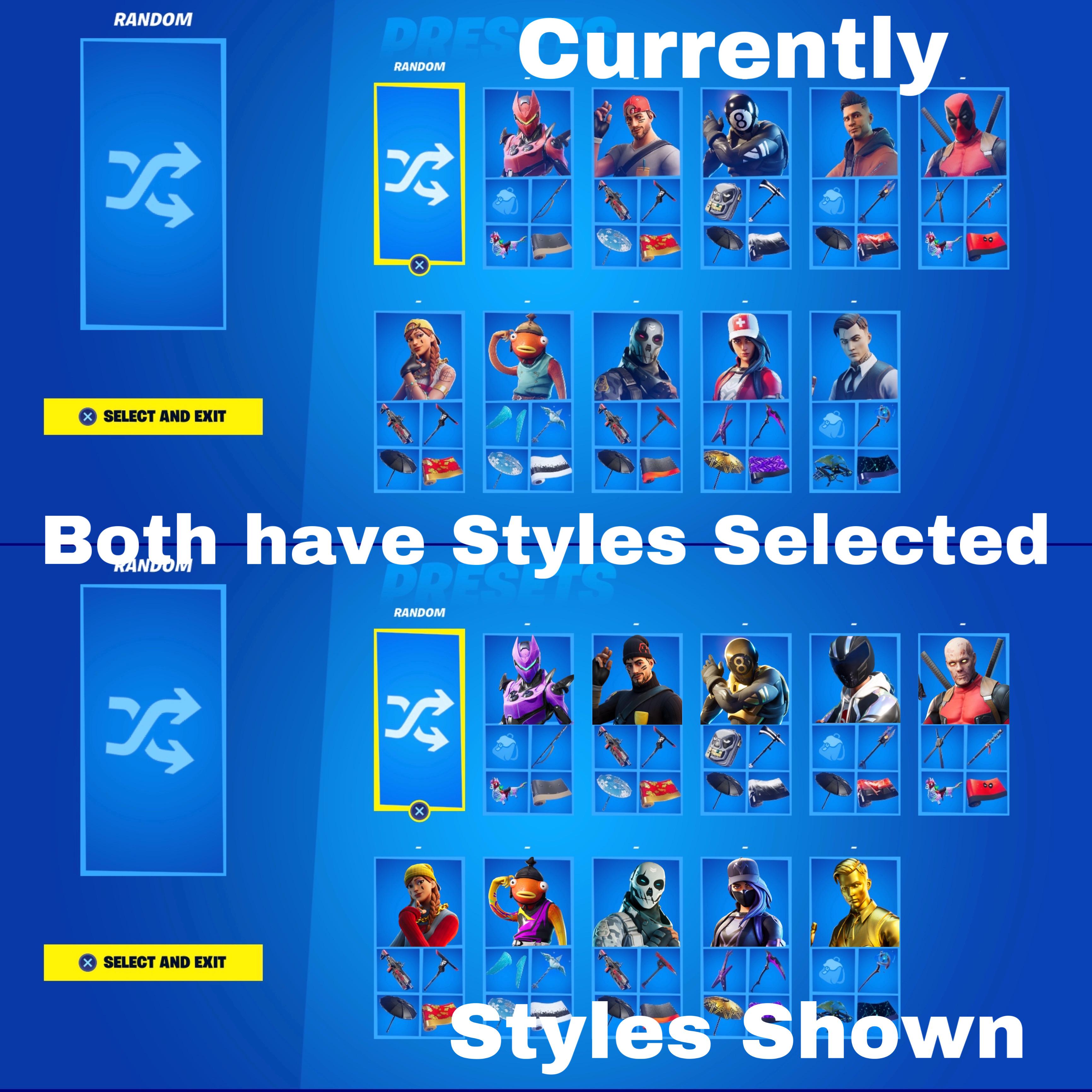Small QoL Improvement The Locker and Locker Presets should show which
