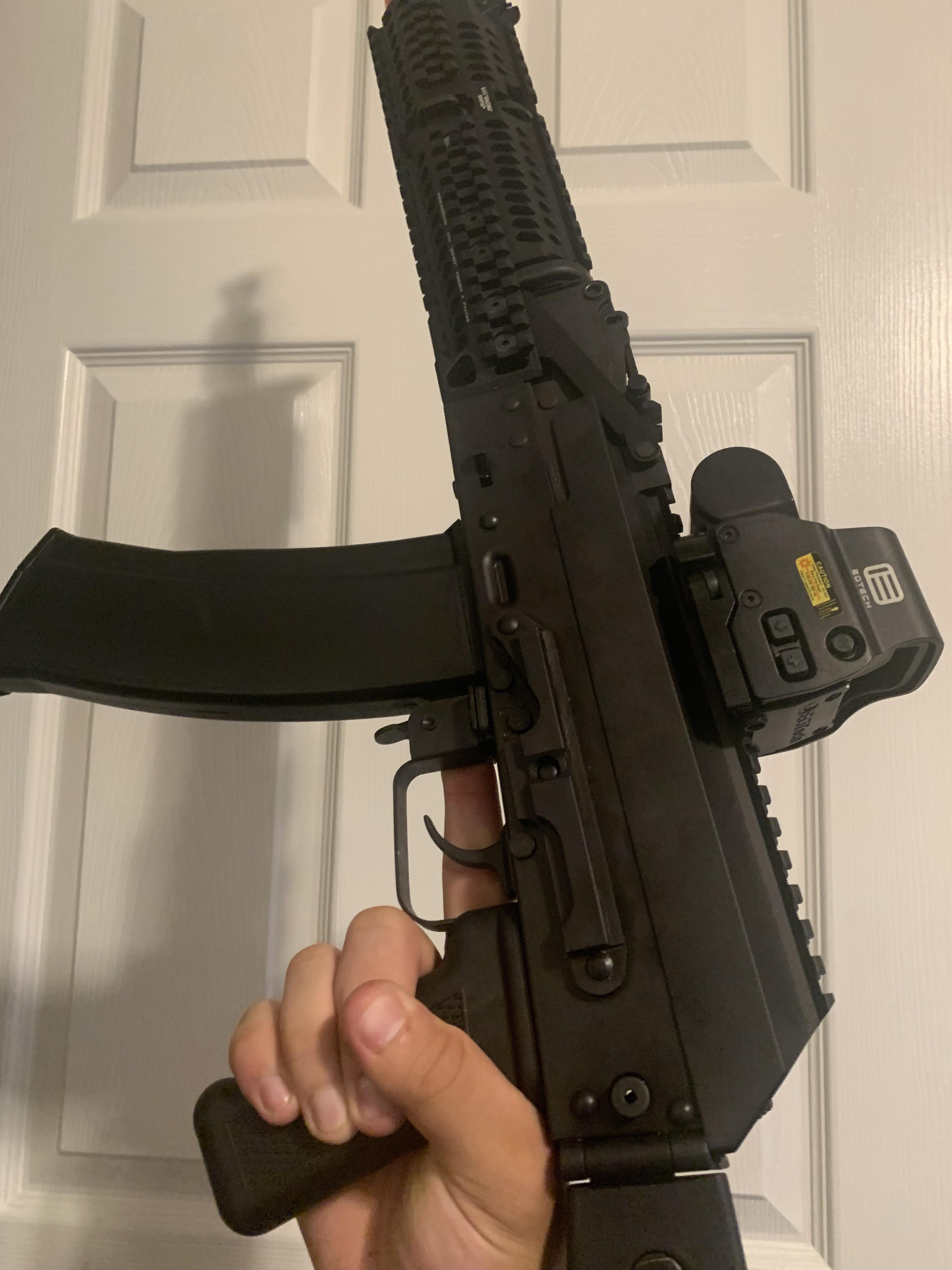 Ok I added the zenitco furniture on with ease but the pin that holds in the stock is really on