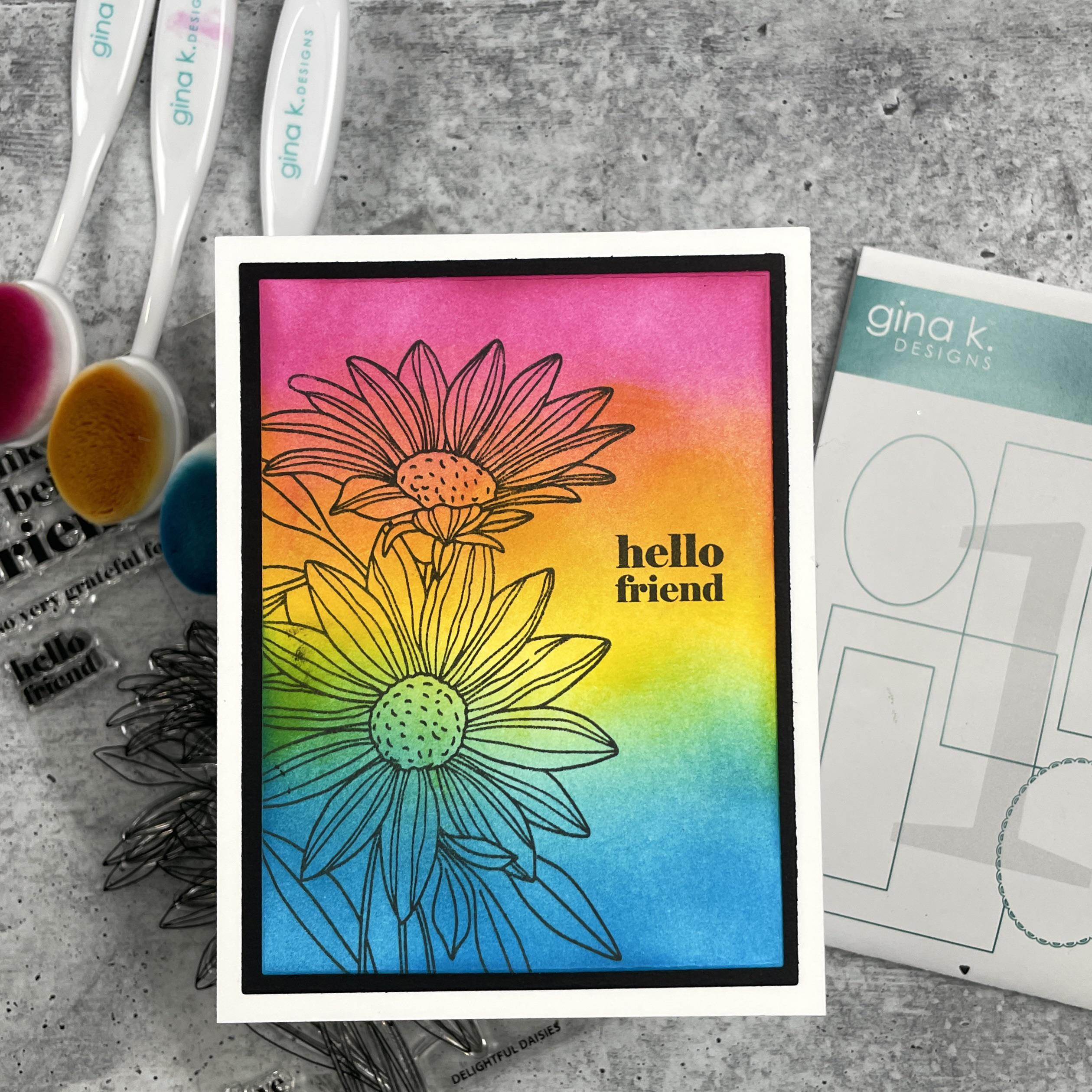 Delightful Daisies by Gina K Designs r/cardmaking