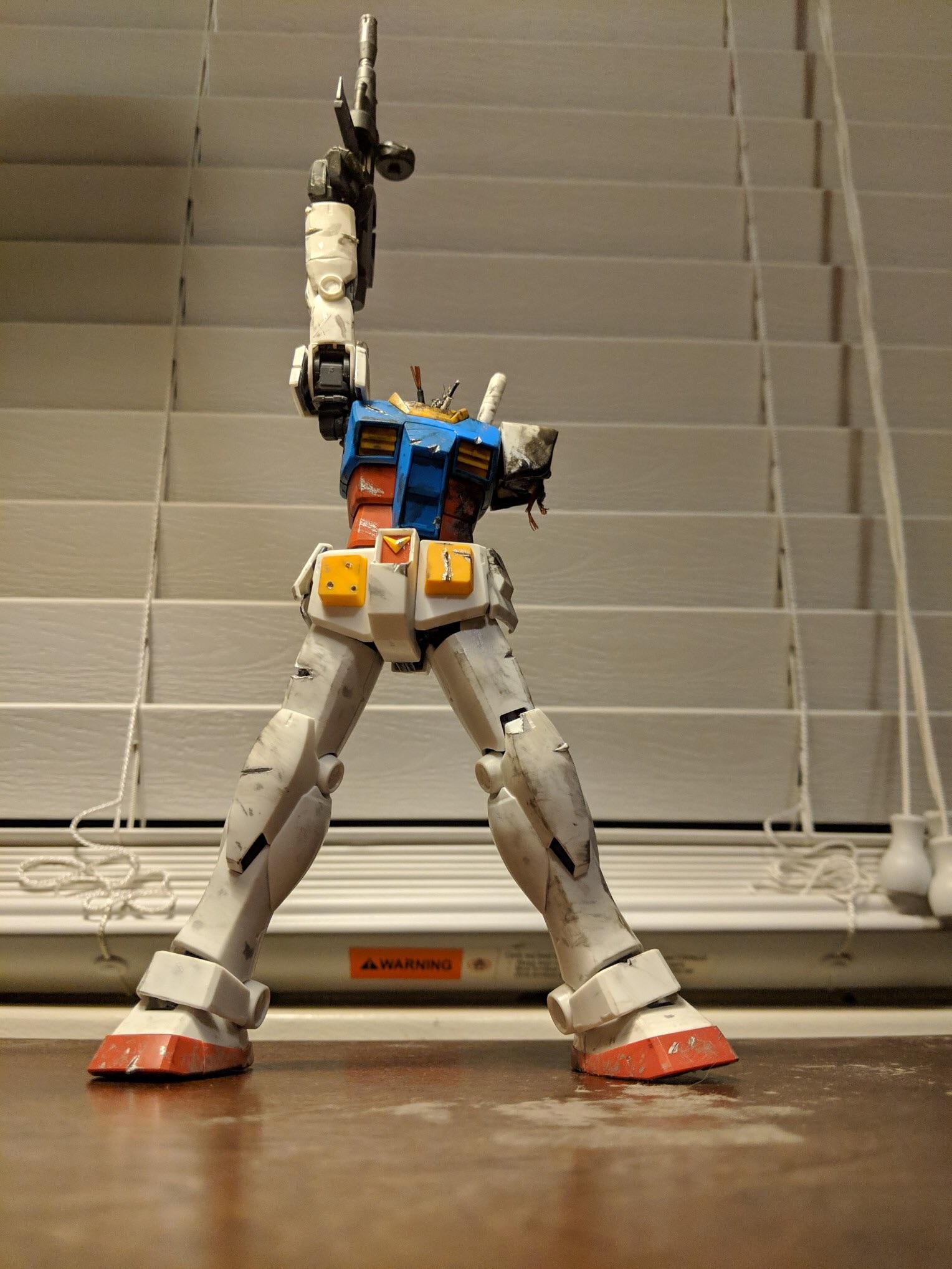 My first big project Gundam 2.0 Last Shot, built for a friend r/Gunpla