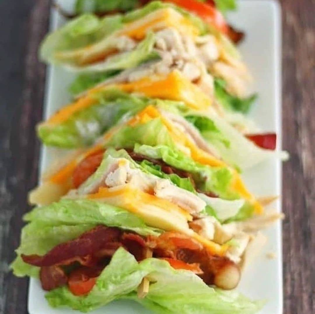 Chicken & Bacon Club Sandwich r/Keto_Diet