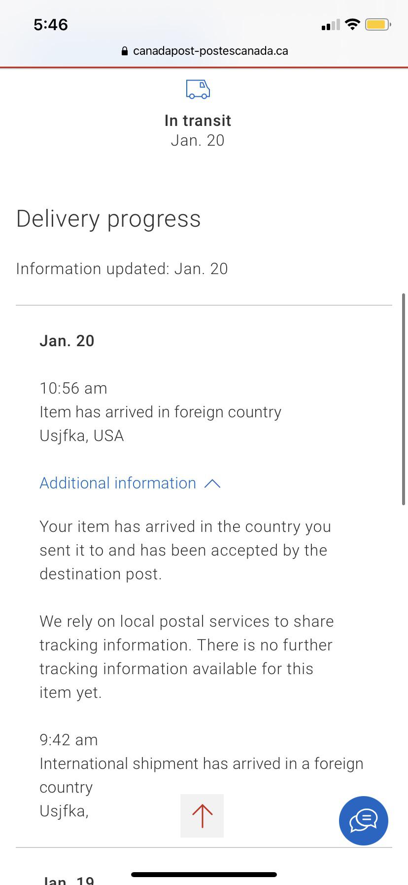 Does this mean my package has cleared customs? It’s a gift going to the