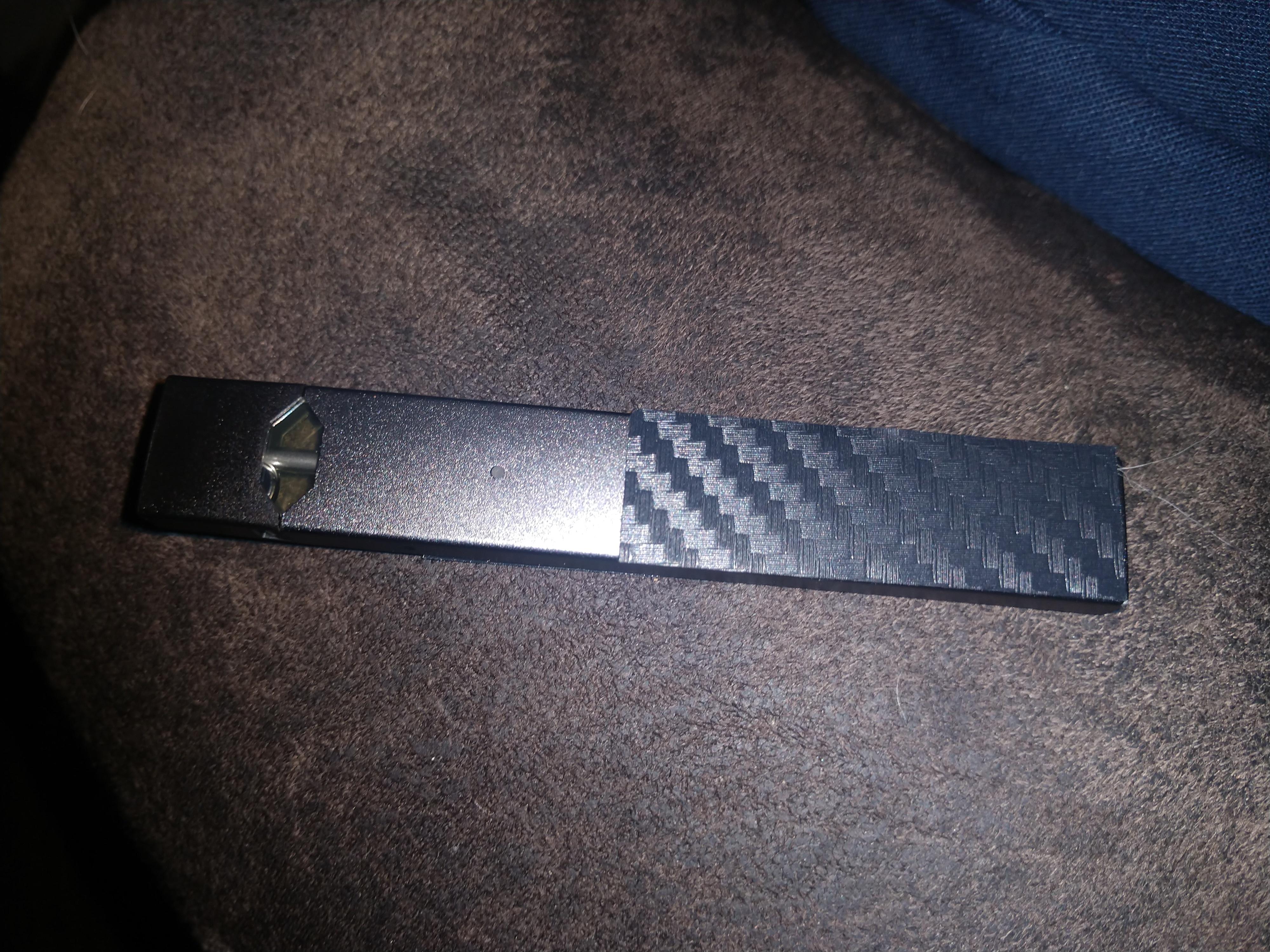Got the idea of using carbon fiber from this subreddit r/juul