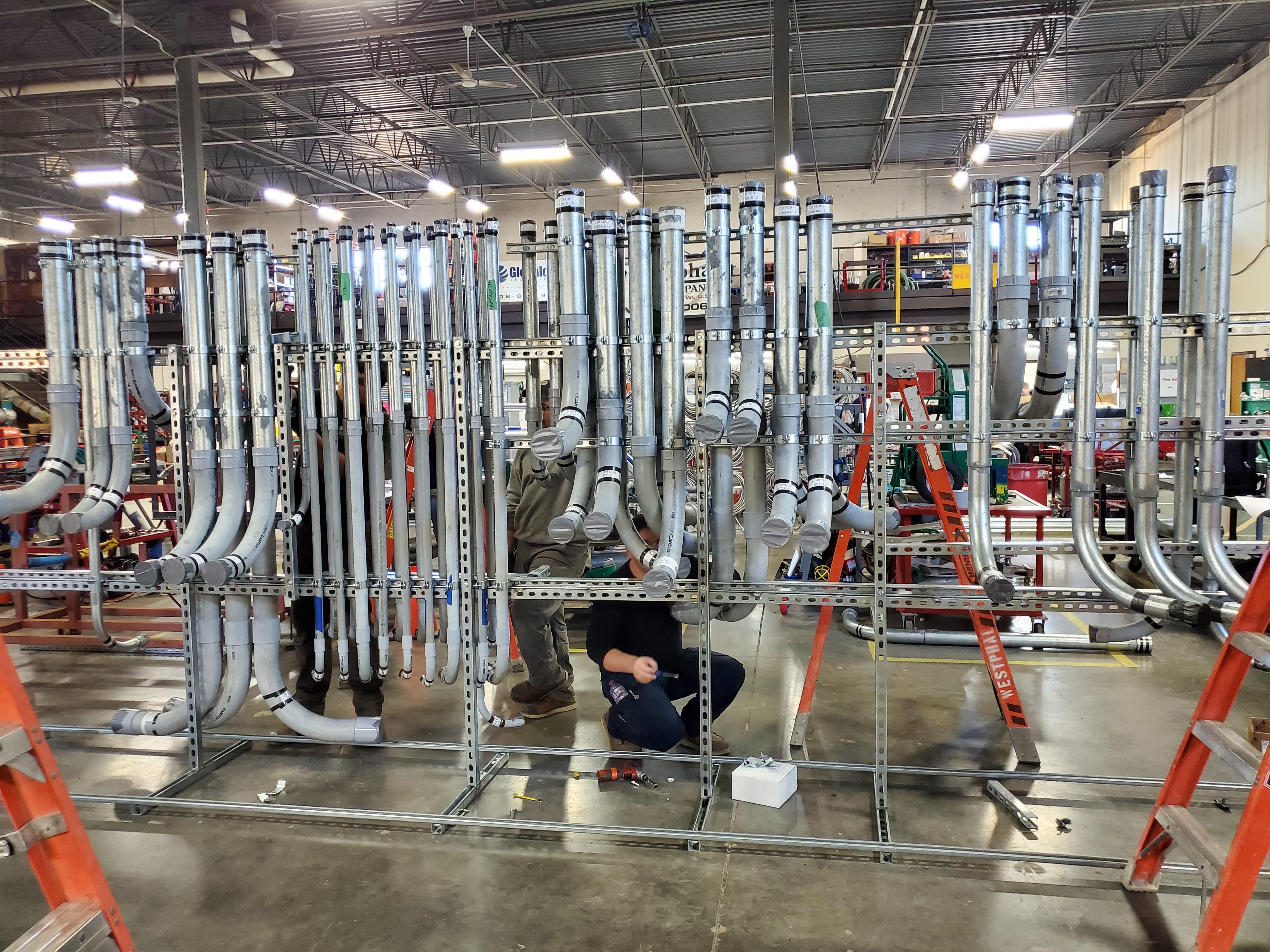 Our prefab shop built this ground up and was on a semi in less than an