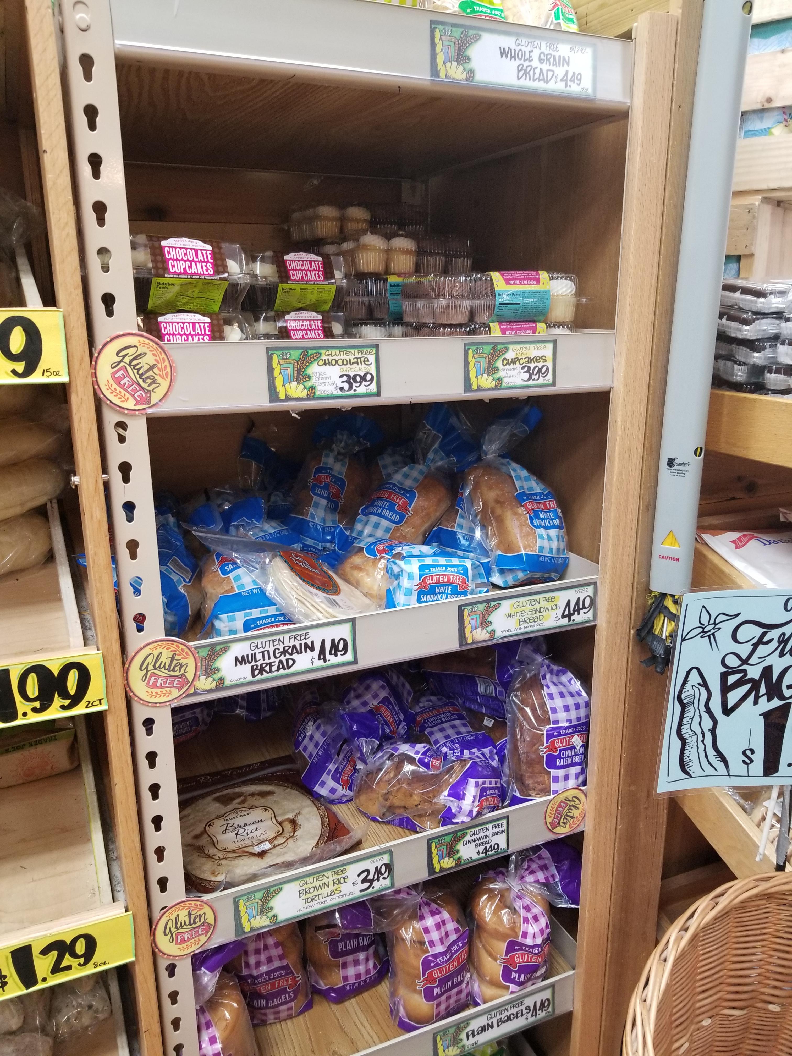 Trader Joe's is killin it with the Gluten Free bread. They have multi