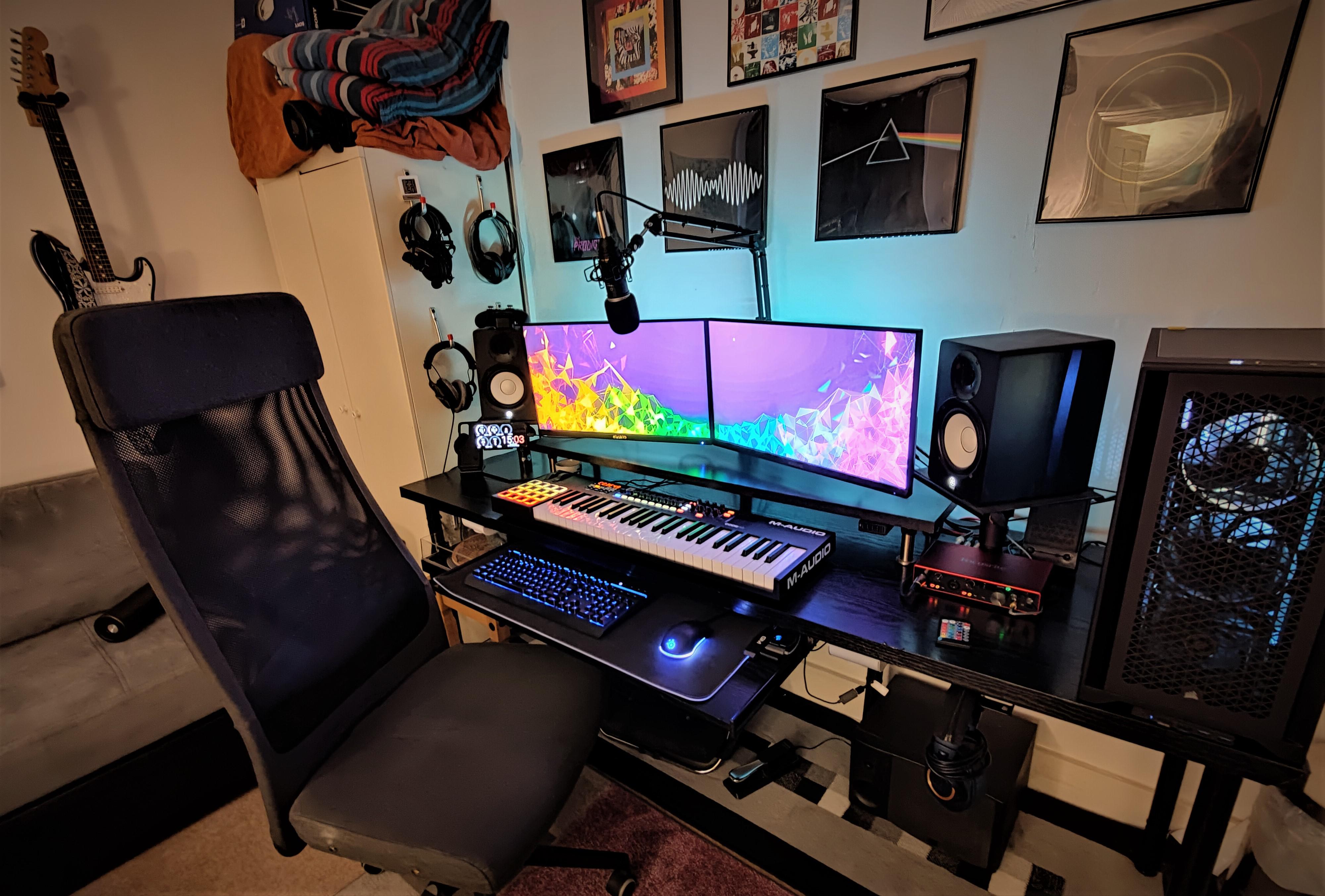 Music/Gaming/Vinyl Setup r/battlestations