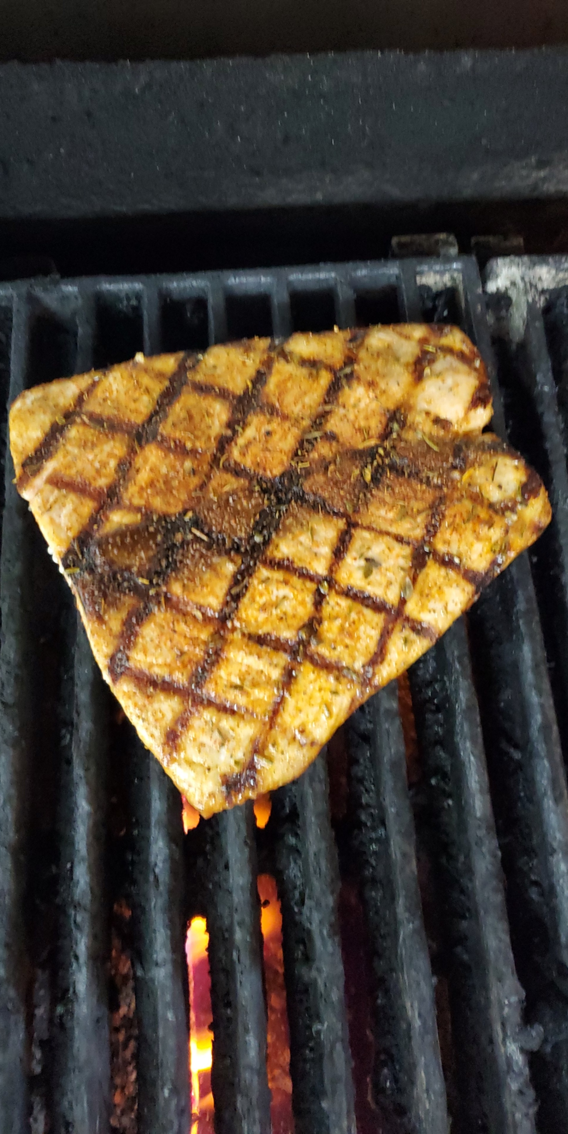 I only get to run the grill one night a week. But I was very proud of