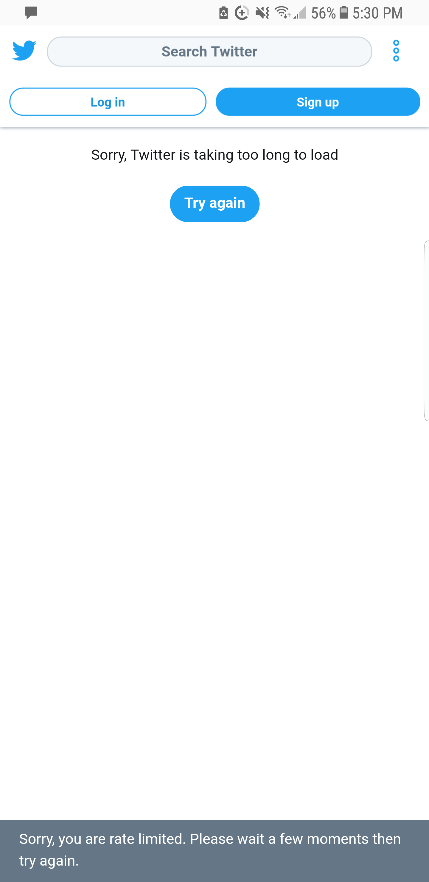 WHAT DOES RATE LIMITED MEAN? r/Twitter