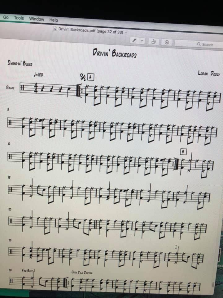 Dooly big band jazz chart r/LavacaBands