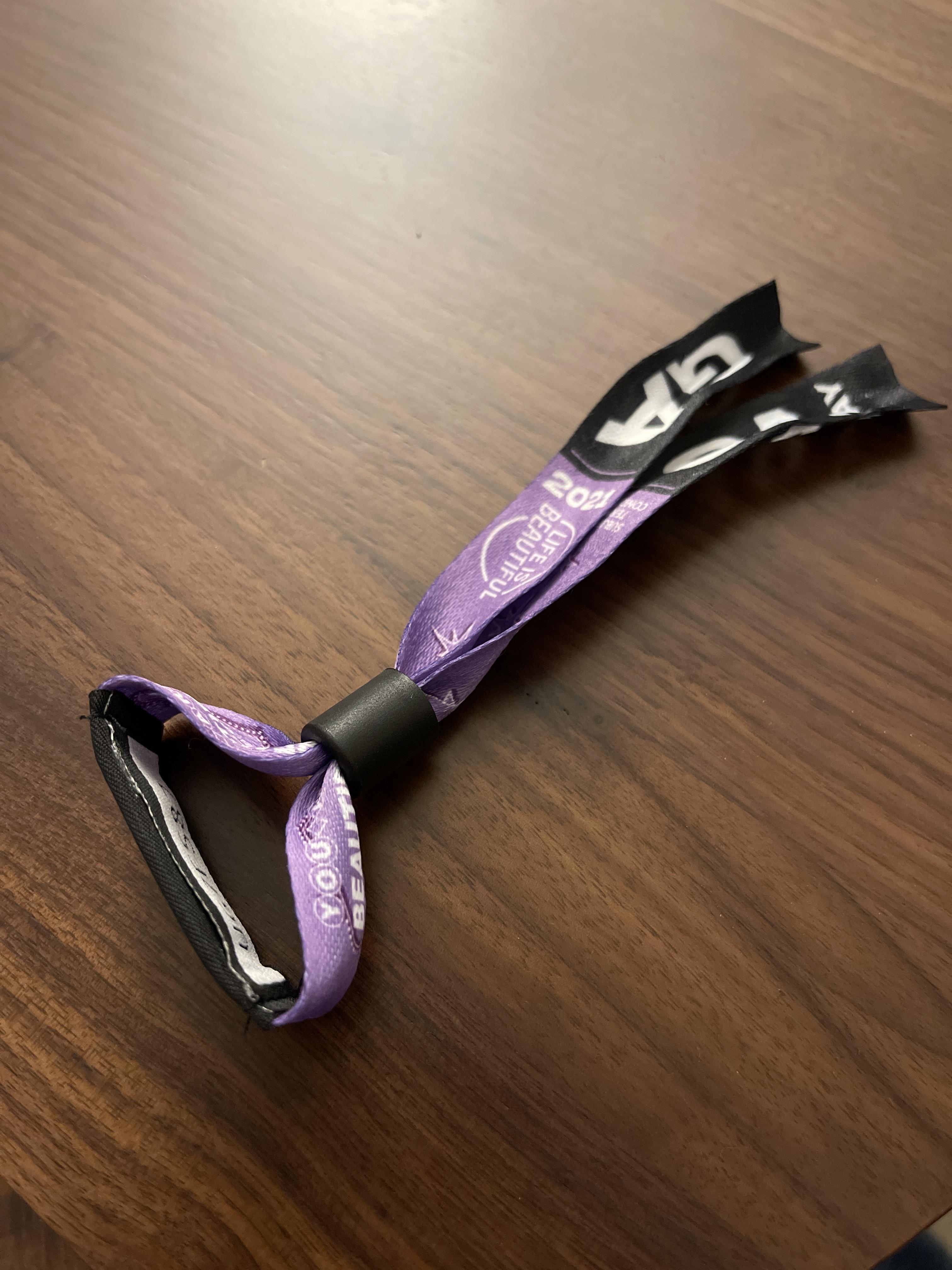 How do you undo the wristbands? I can’t get the plastic part to loosen