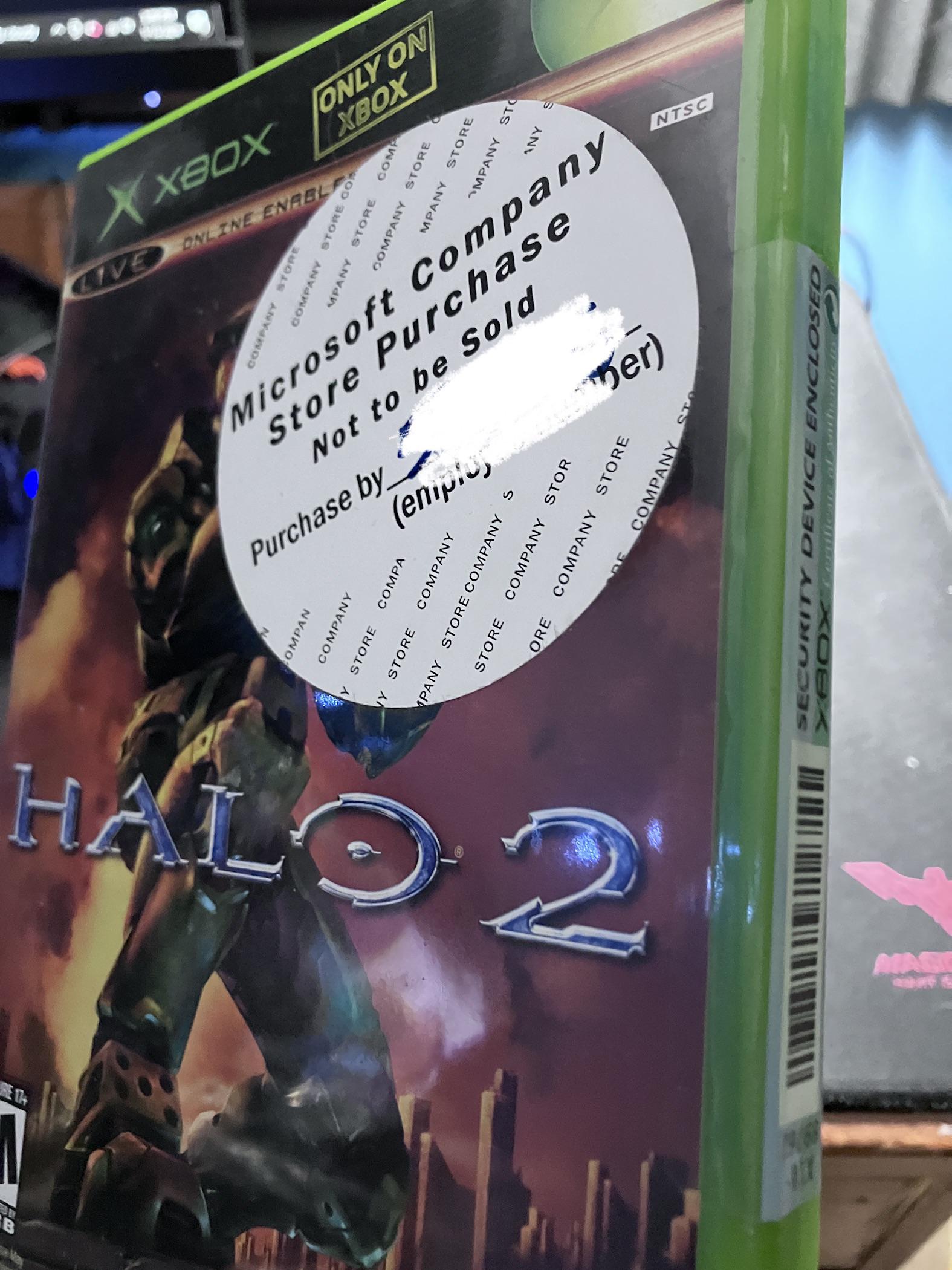Unopened halo 2 copy r/halo
