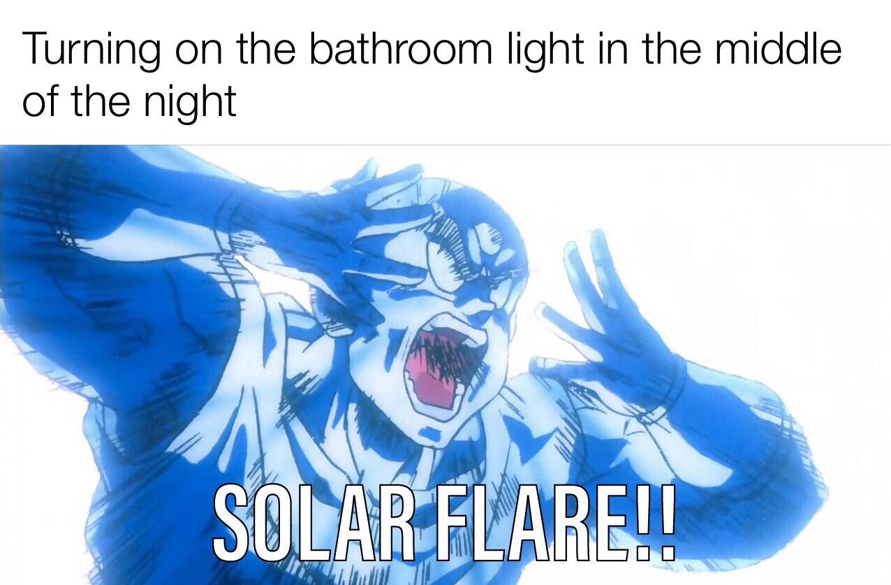 I wear my sunglasses at night r/memes