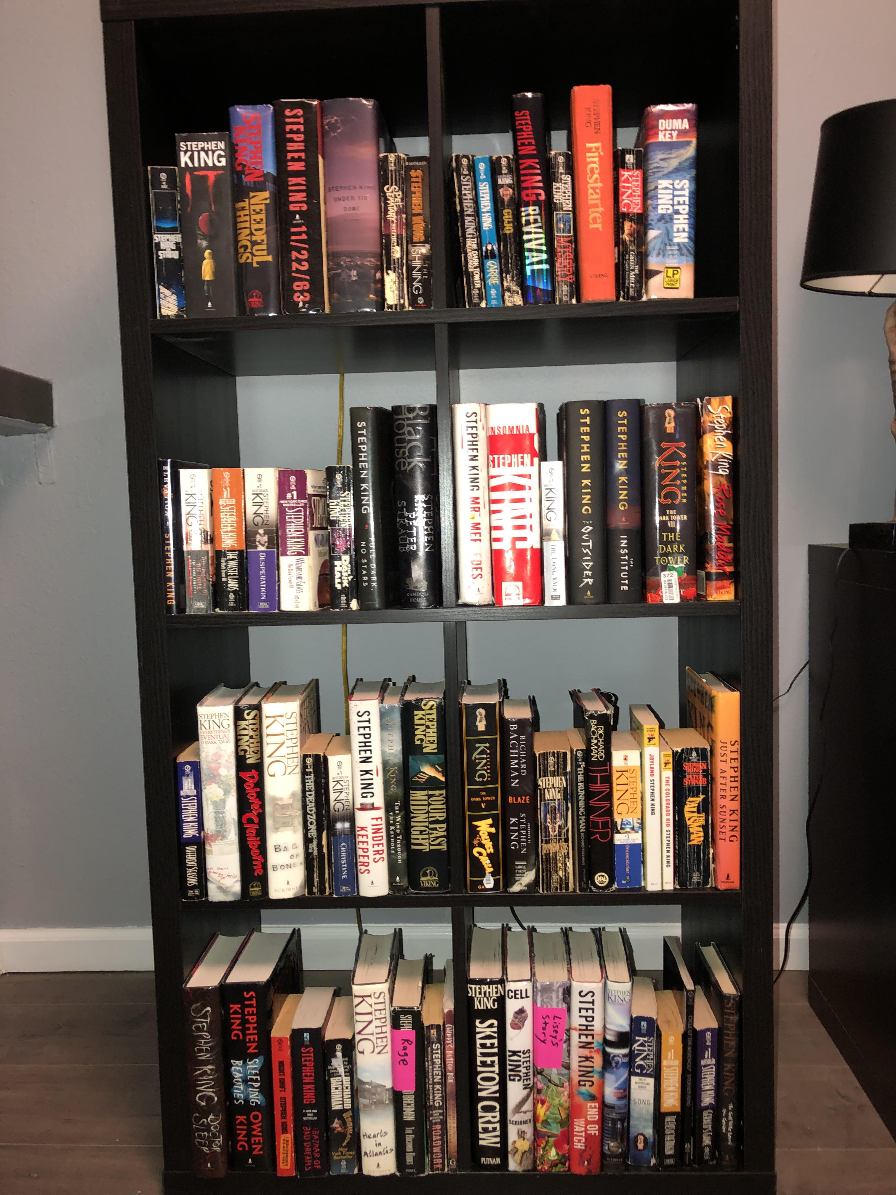 I just finished “The Institute” and have now read every word of fiction