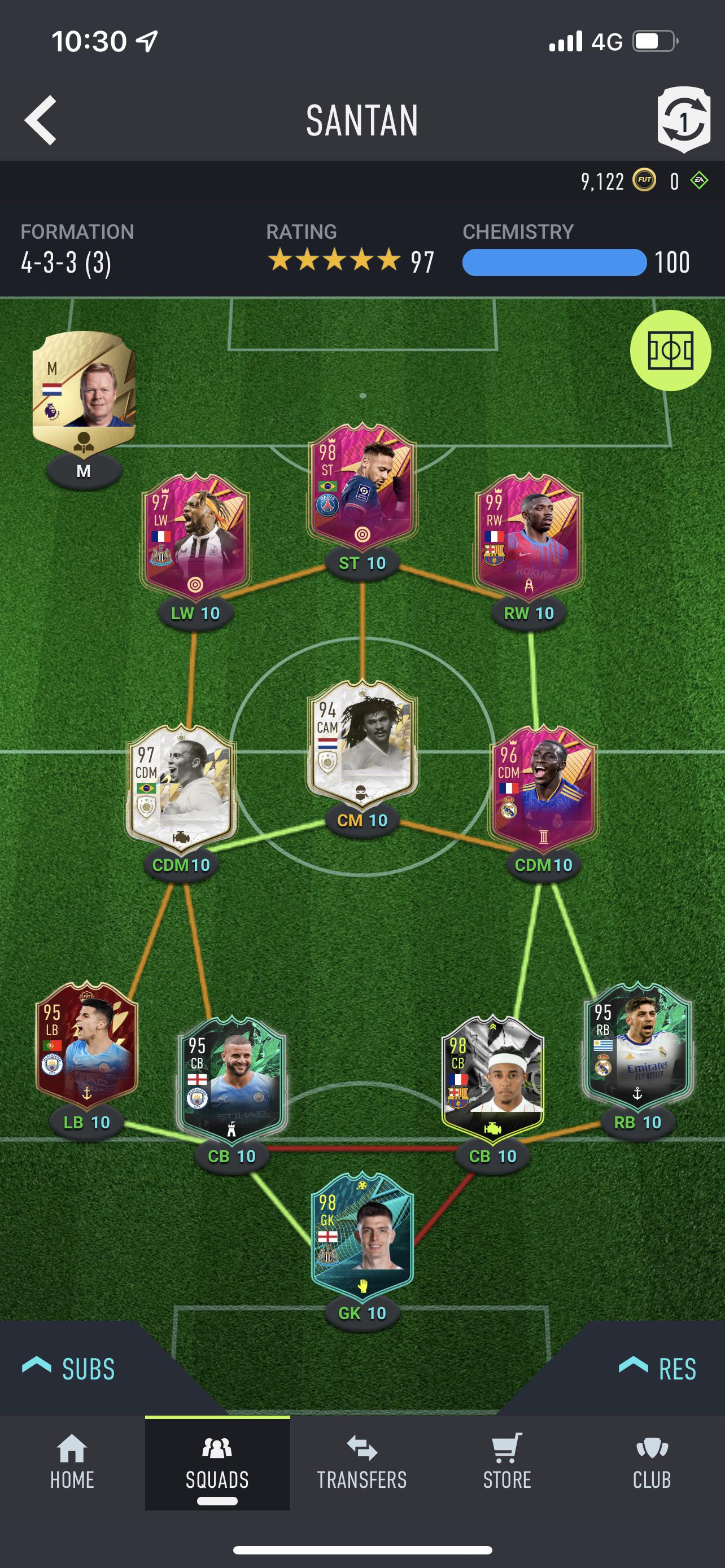 Took me a while to finally make the best team in Fifa(in my opinion