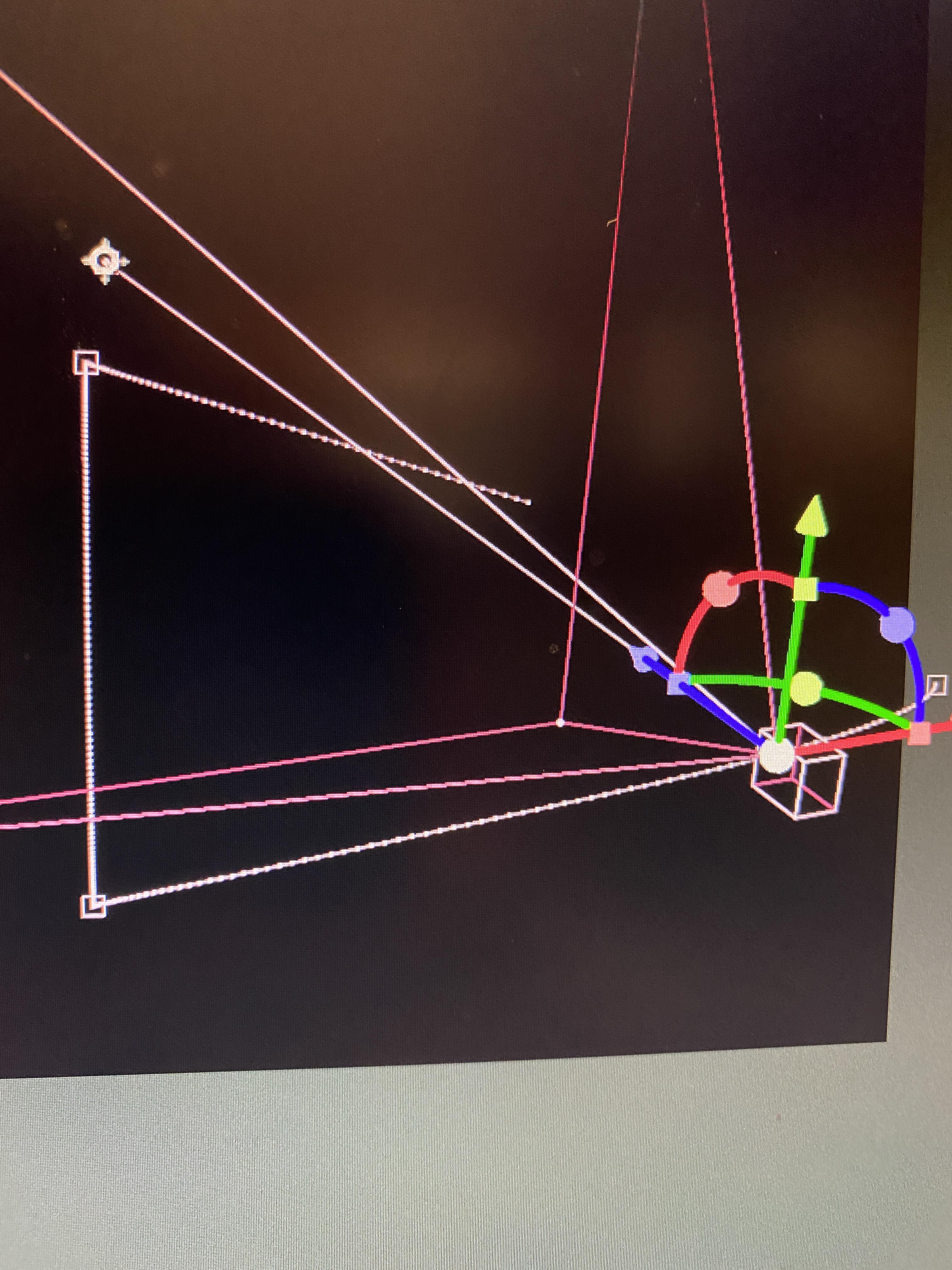 Camera position points have no handles to curve movement, how do you