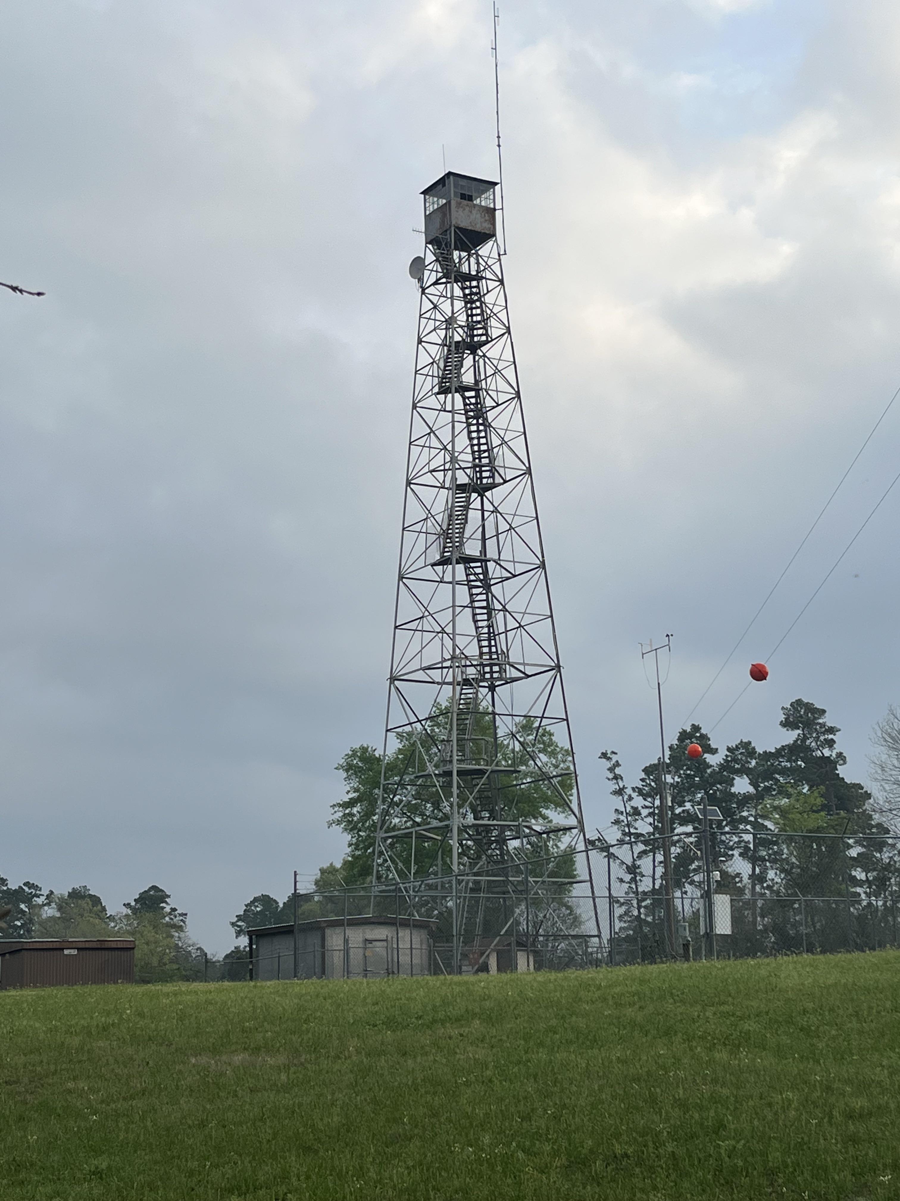Fire lookout tower Ratcliff, TX r/firelookouts