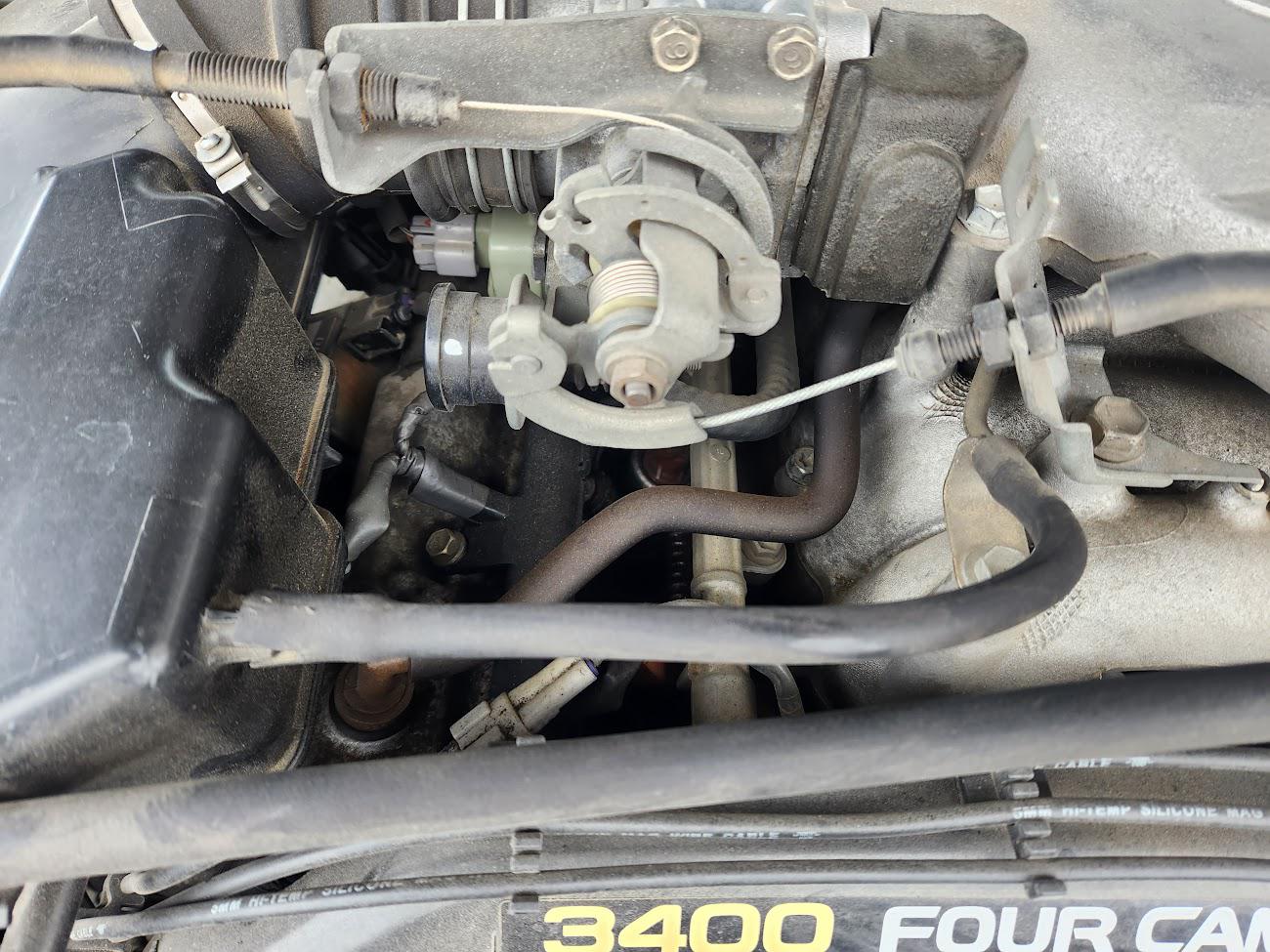 What vacuum hose is this from a 99 4runner 3.4 L V6? I can't find it