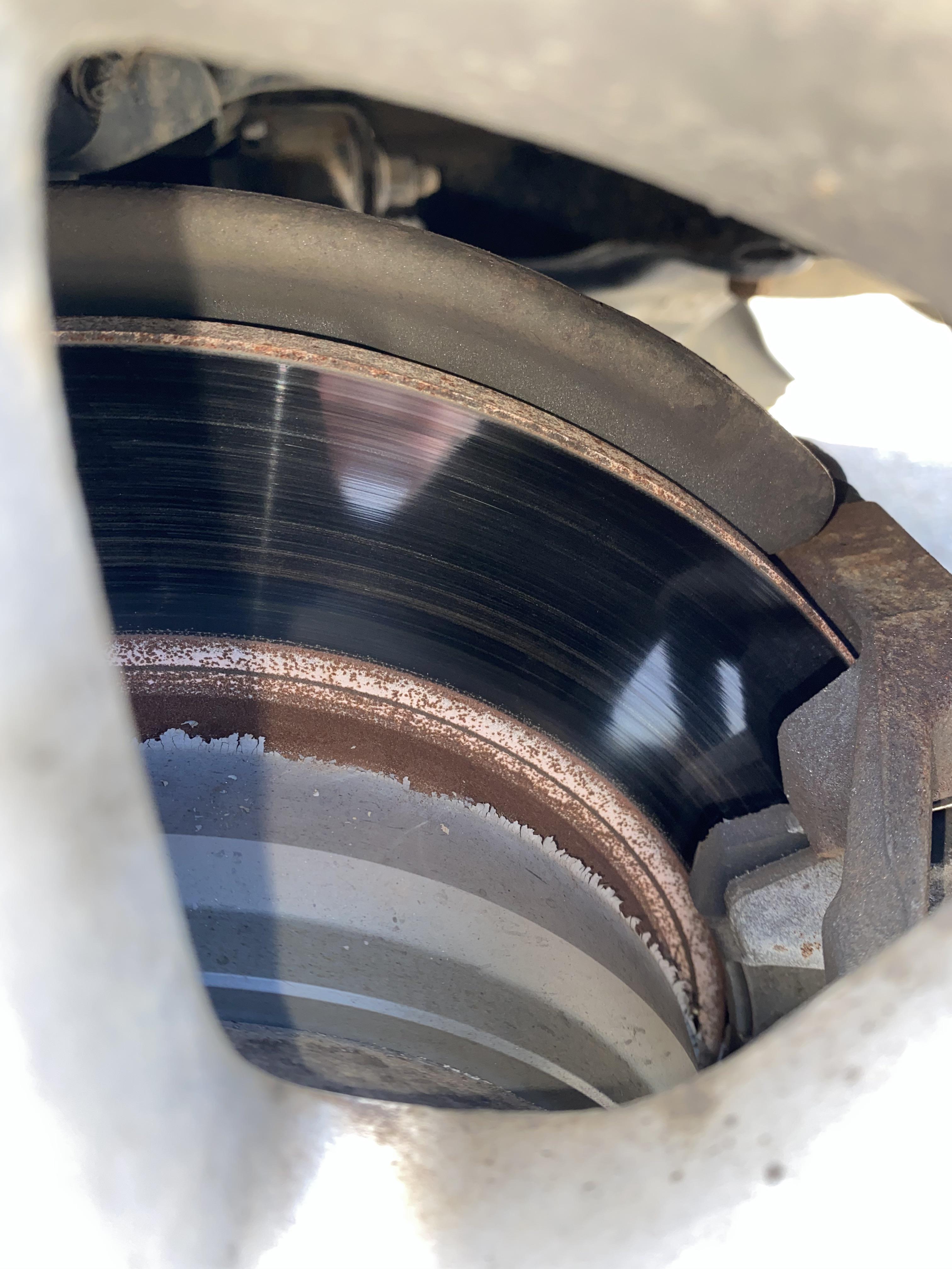 Car making scraping and grinding sounds when i press on my brake. Heres