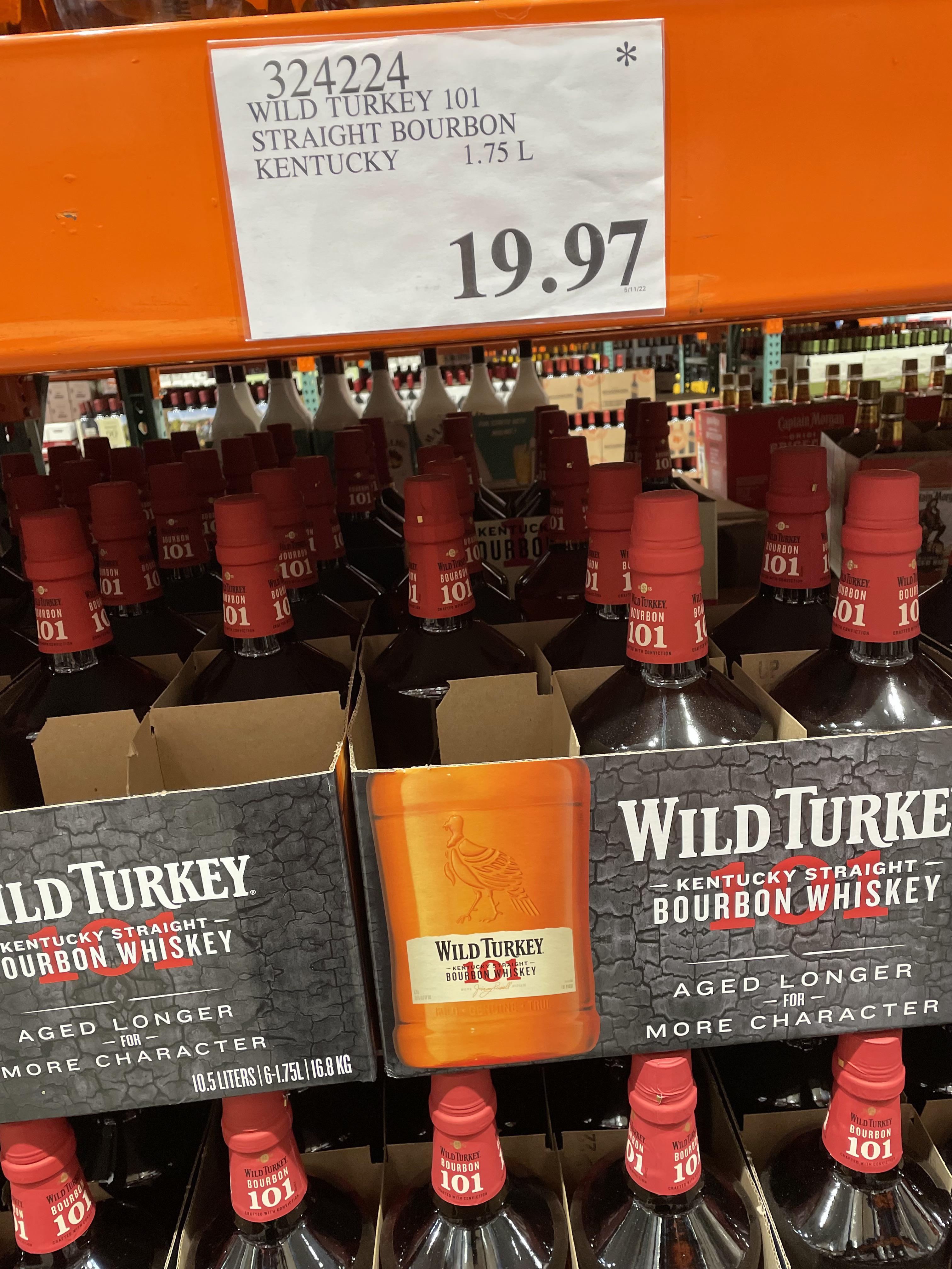 Costco Huntington Beach CA, clearing the out the Turkey Costco_alcohol