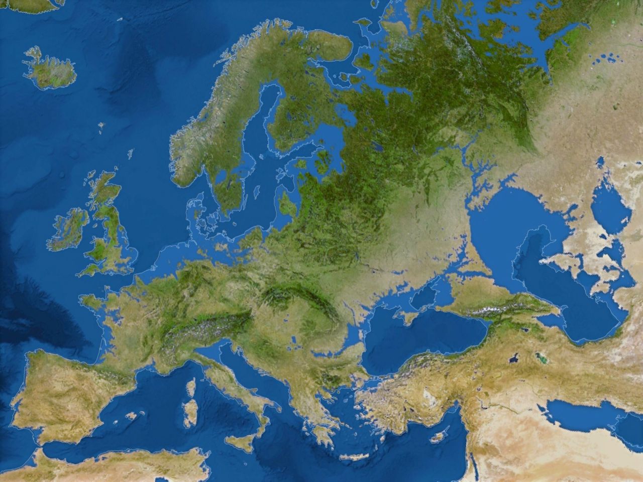 Above Below Sea Level Map Of Europe Map of Europe with a 100m Rise in Sea Level MapPorn
