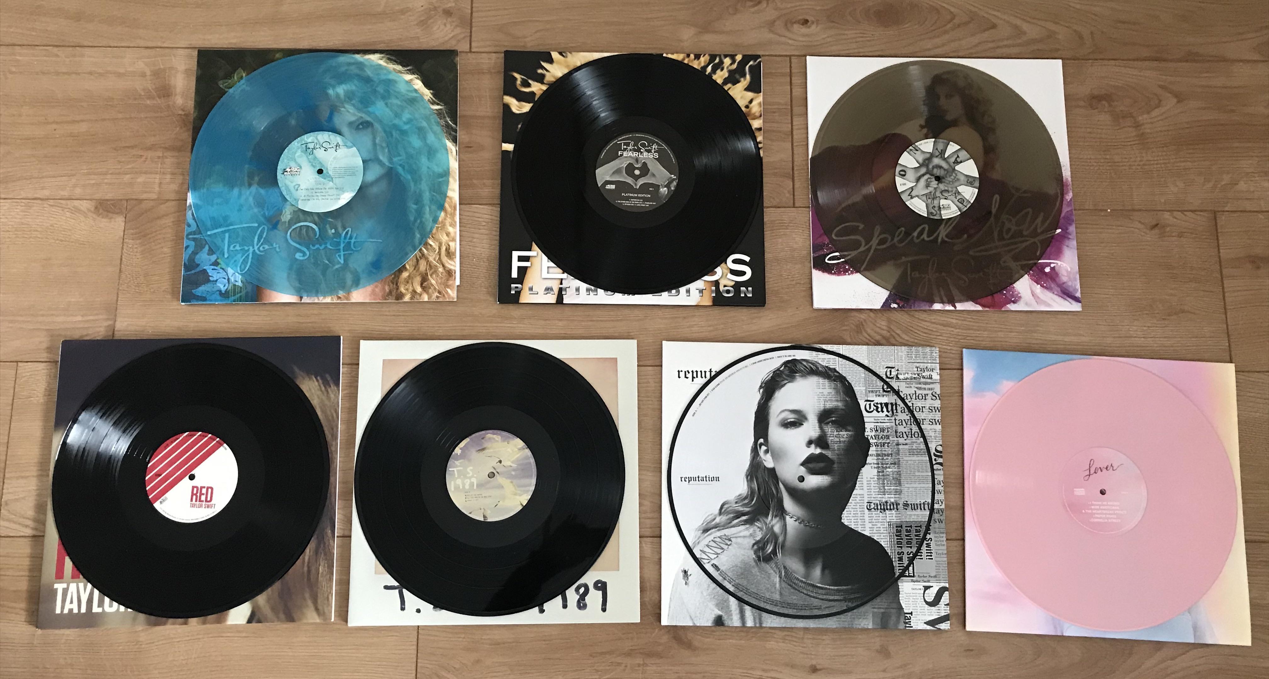 Finally completed my vinyl collection! r/TaylorSwift