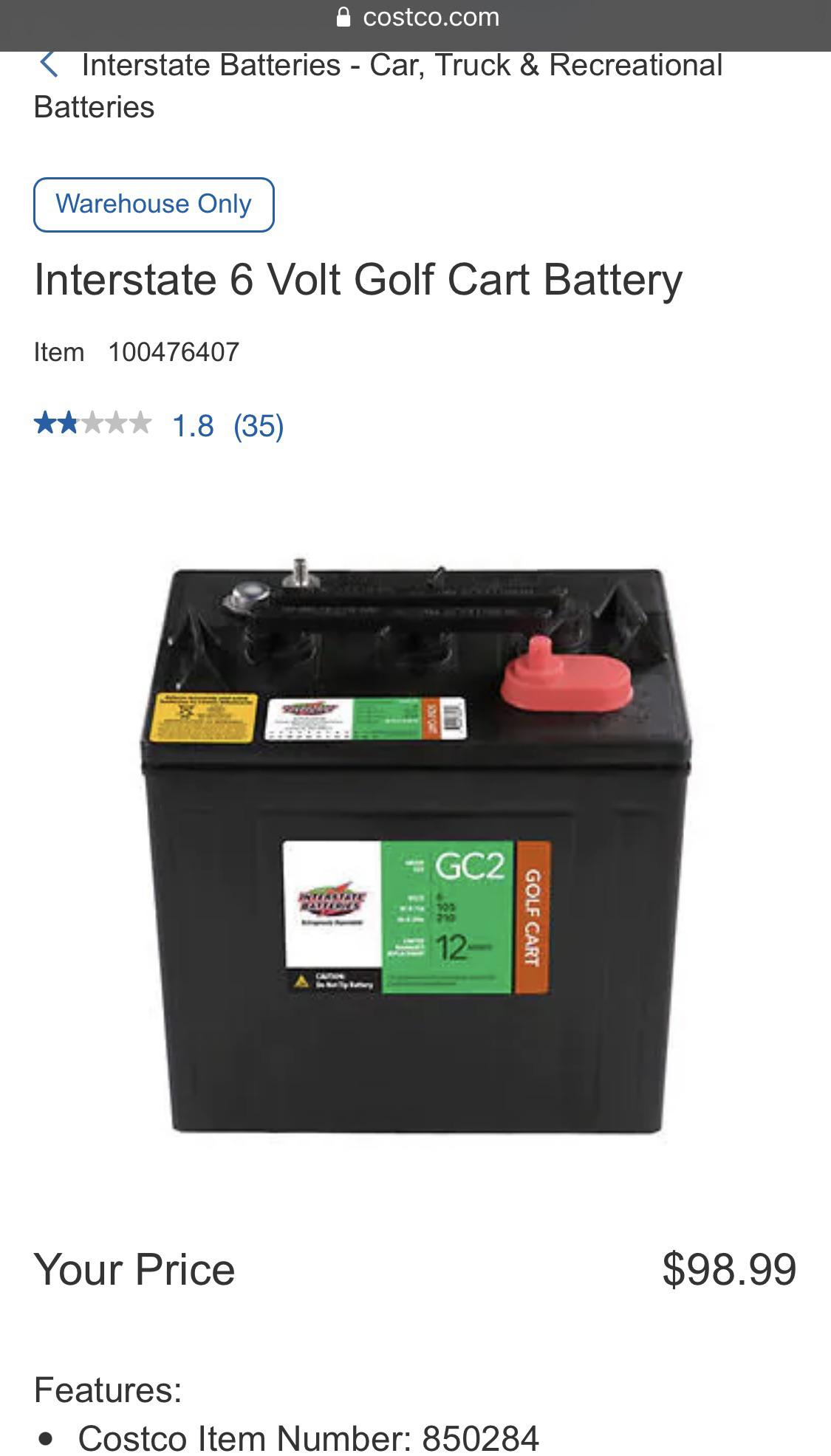 What is cheapest solar battery option if size isn’t a big issue? Two 6v