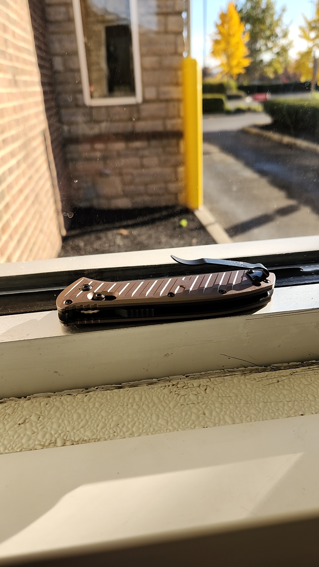 Is your pocket clip bent or is your knife just happy to see me? r