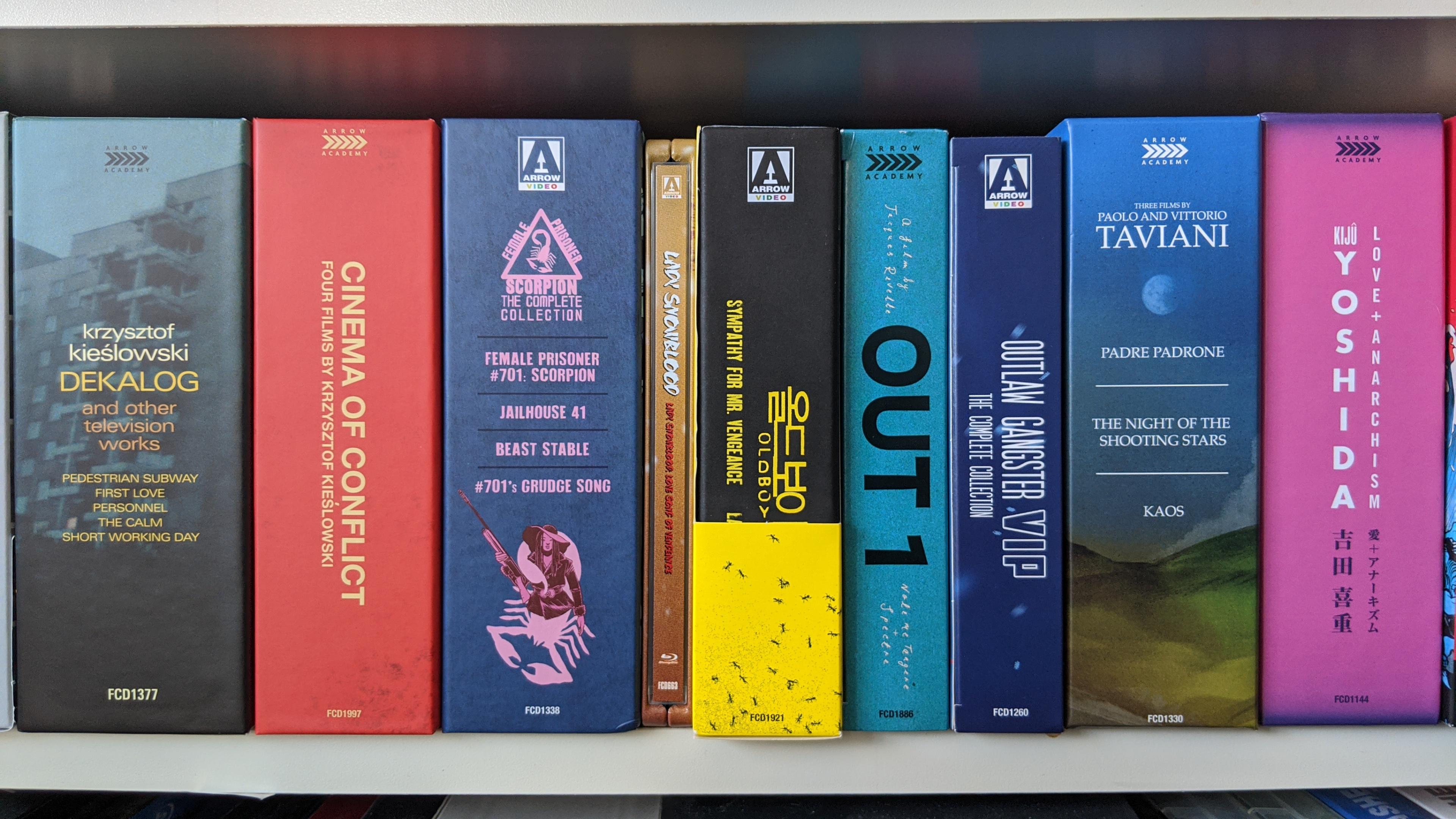 How's my Arrow Video BluRay Collection looking? dvdcollection