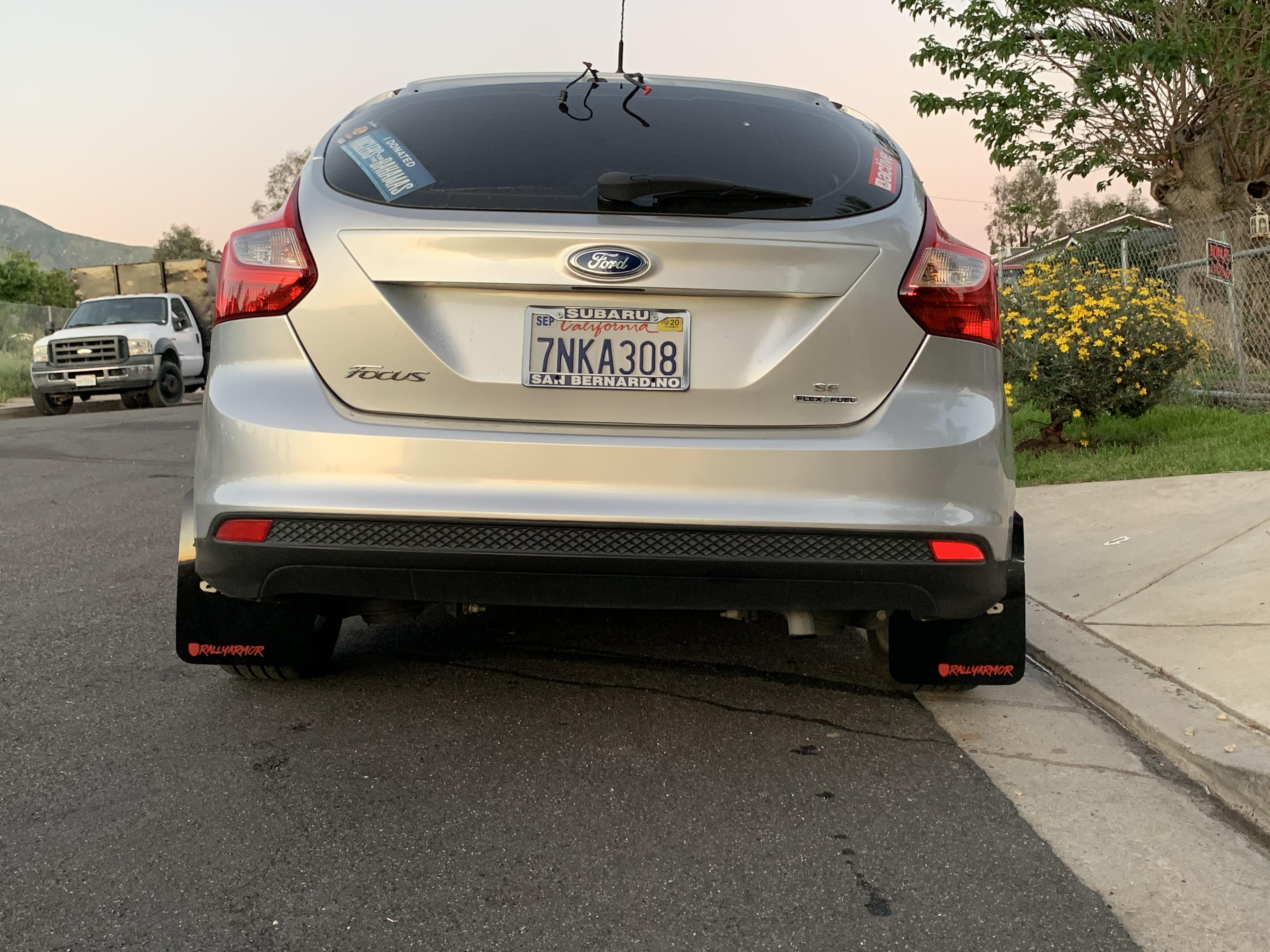 Finally installed my Rally Armor mud flaps 👌🏼 the spoiler is missing