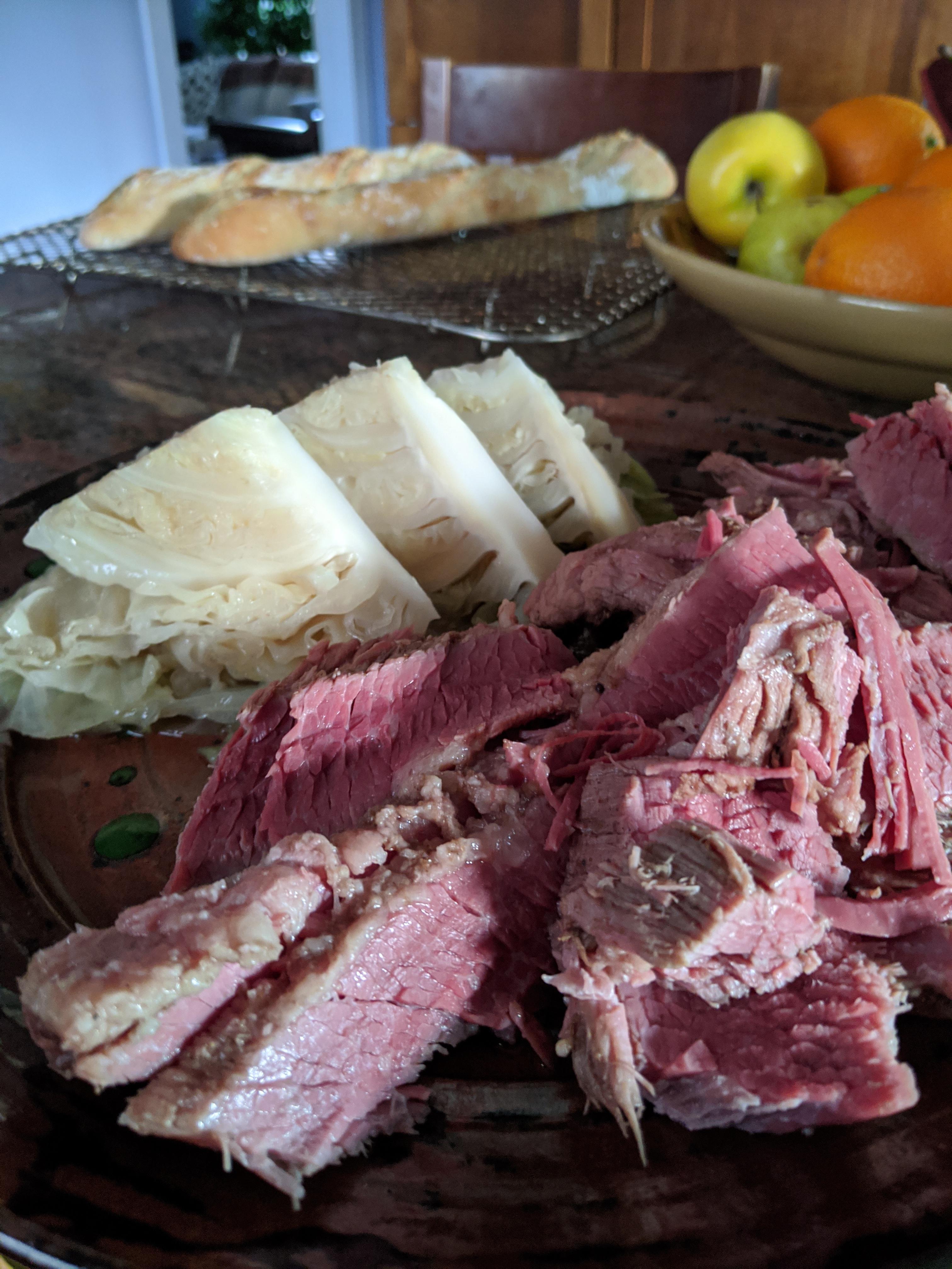 Corned beef I brined while I stared at Reddit for 11 days. I had to