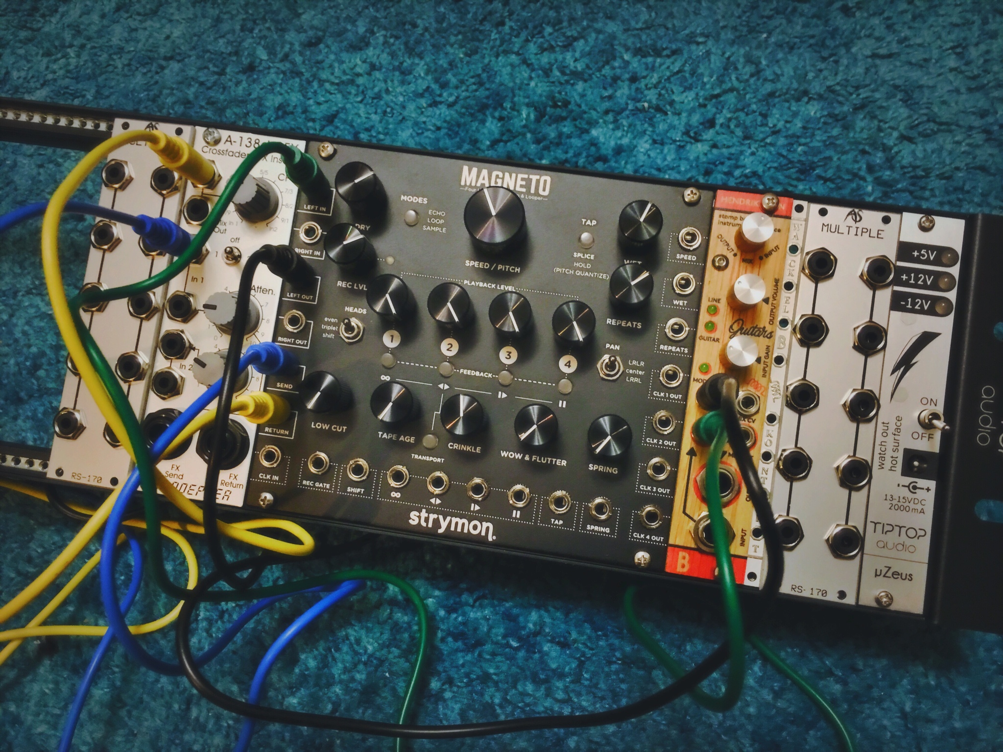 Finally took the leap Eurorack for guitar r/modular