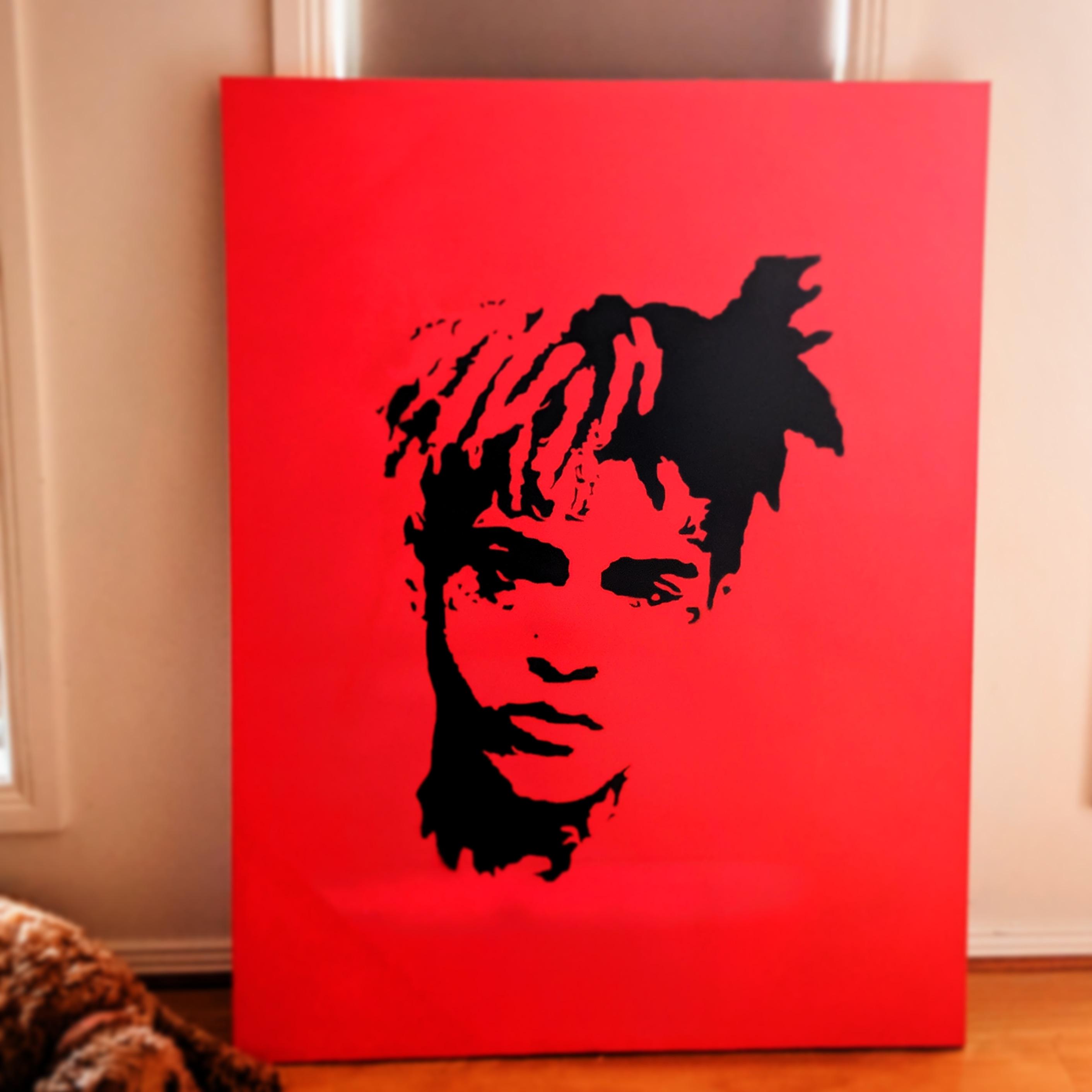 XXXTENTACION Spray Paint 1.5mx1m r/Art