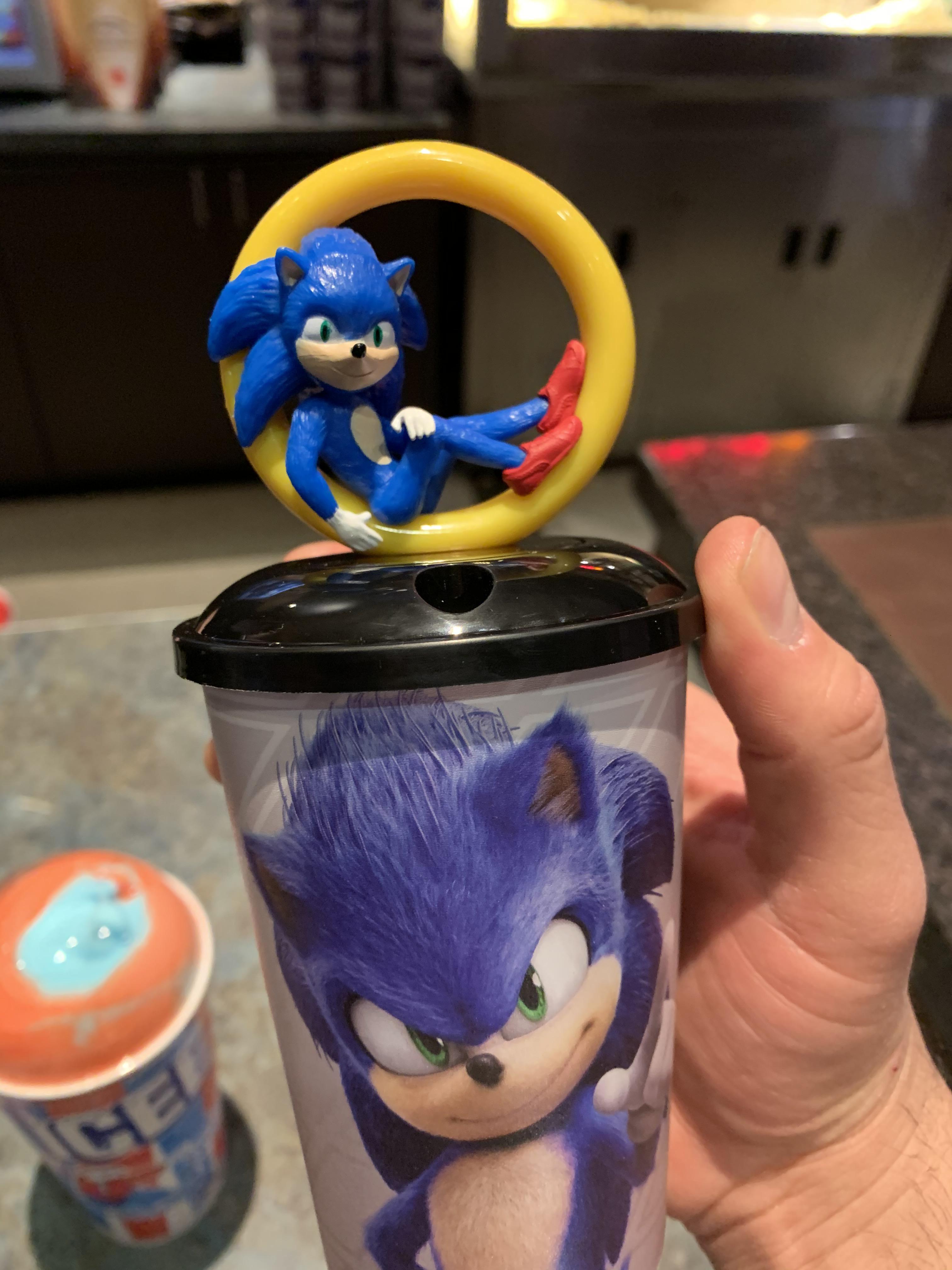 You can still find the original sonic design in movie theaters 🤣