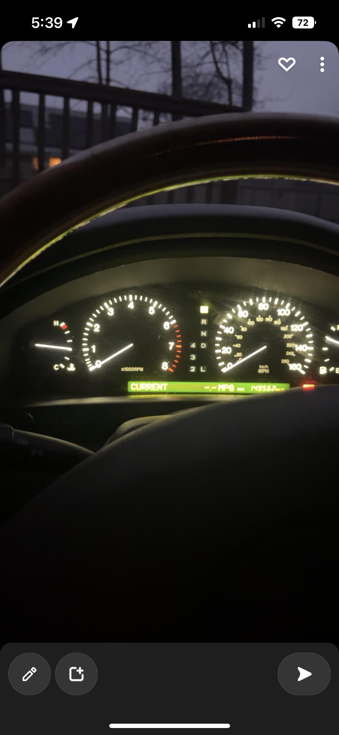 The speedometer and tachometer hands in my 2000 ls400 aren’t working