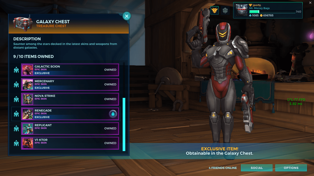The only skin I didn't get in the galaxy chest r/Paladins