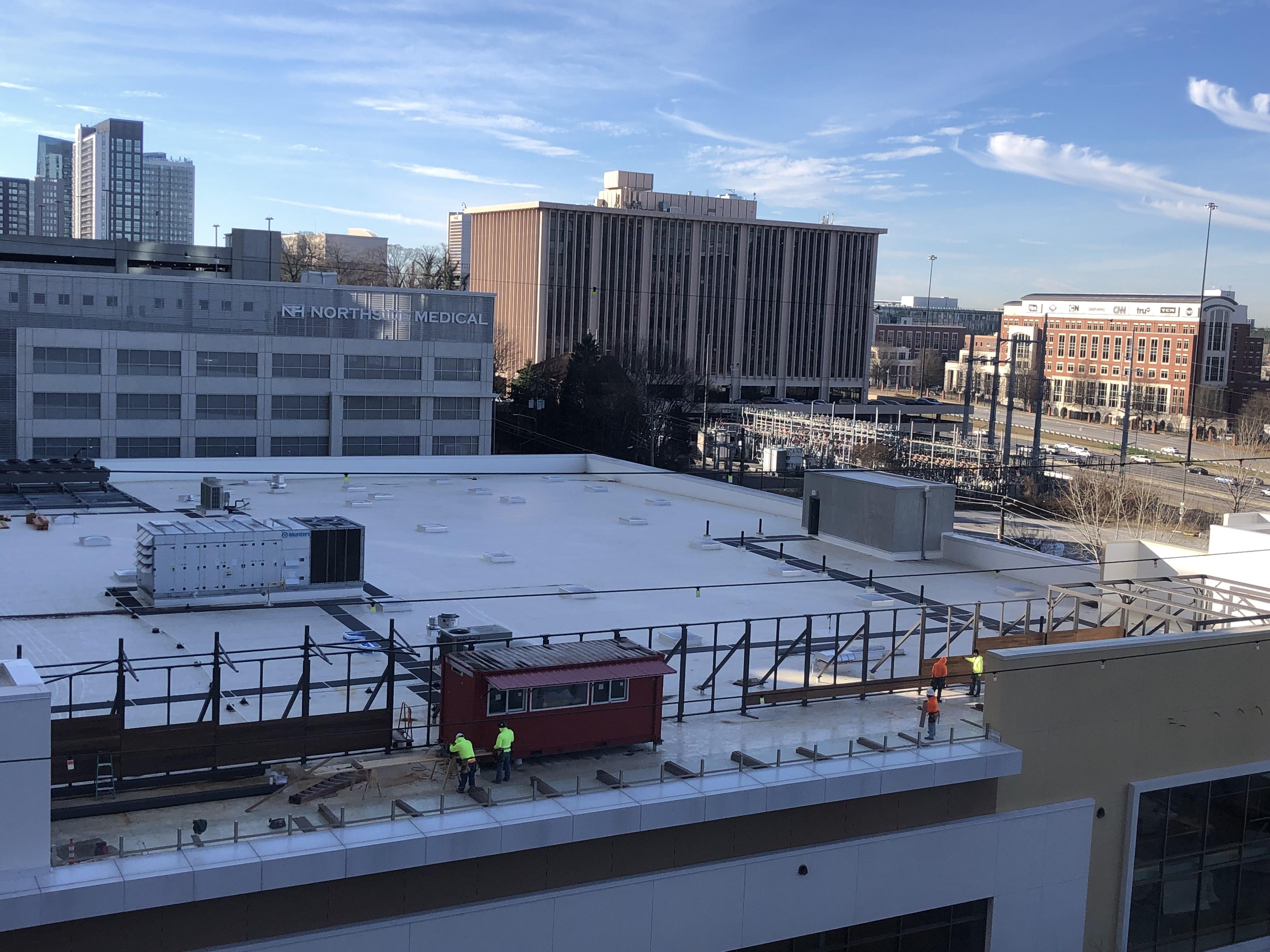 The new Whole Foods in Midtown appears to be getting a rooftop bar