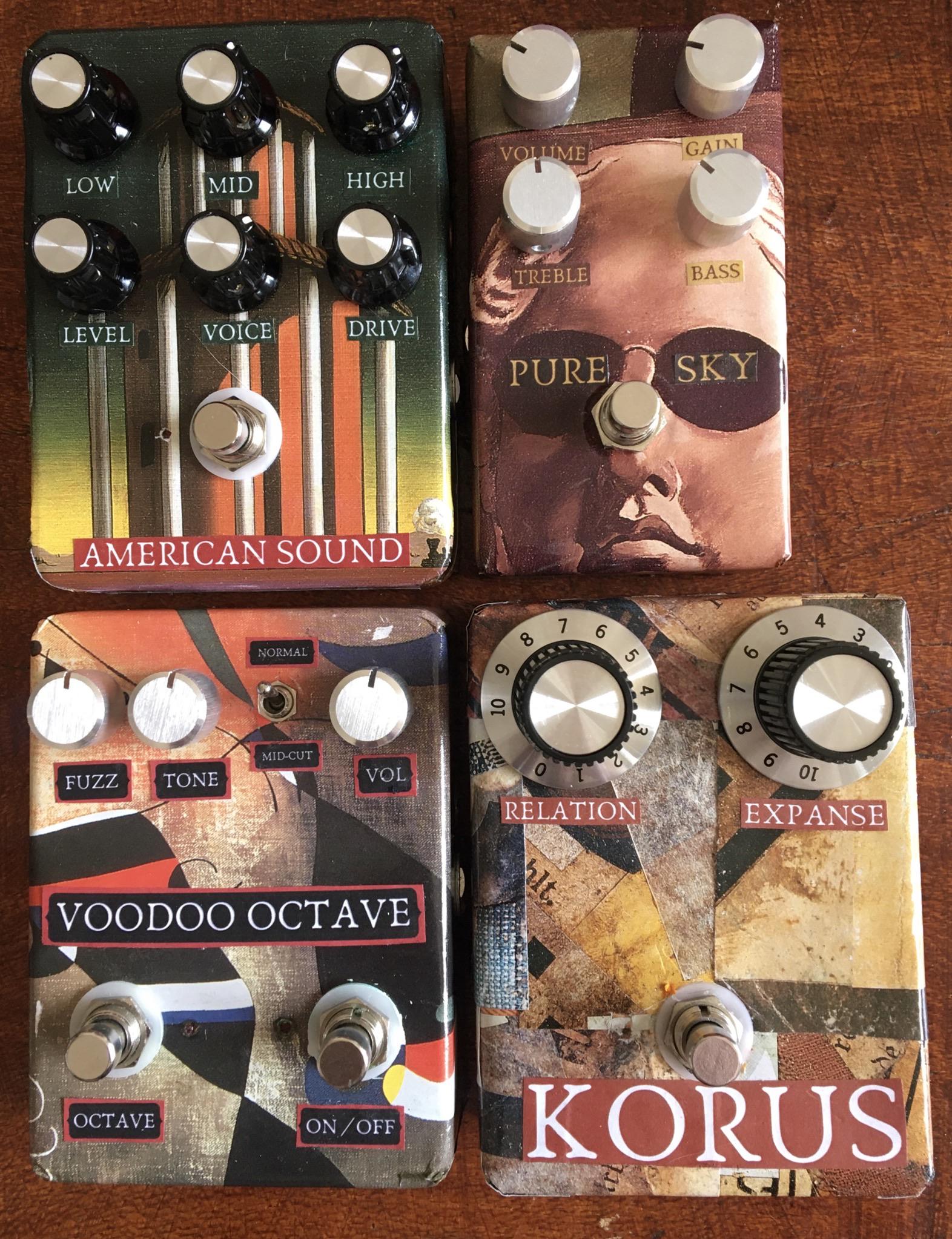 Cheap pedals with customised enclosures r/guitarpedals