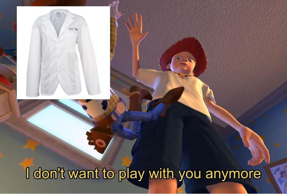 When new MS3s see residents not wearing white coats r/medicalschool