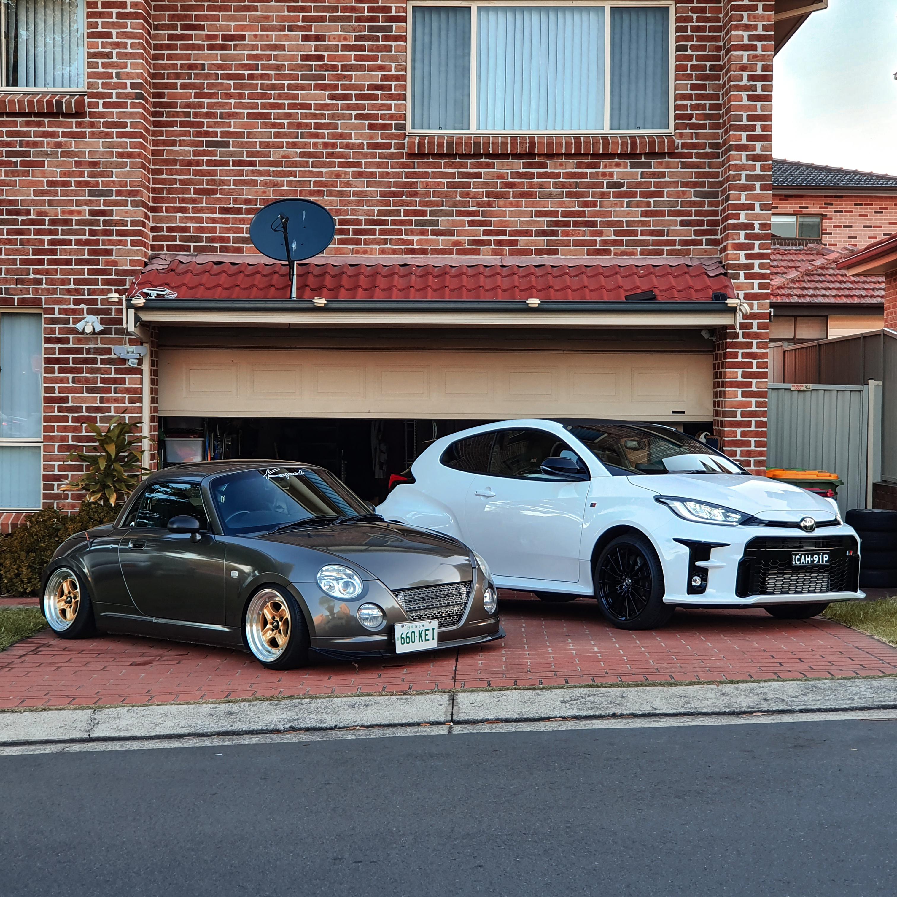 Kei Car and a Japanese Hot Hatch. JDM enough? Haha r/JDM