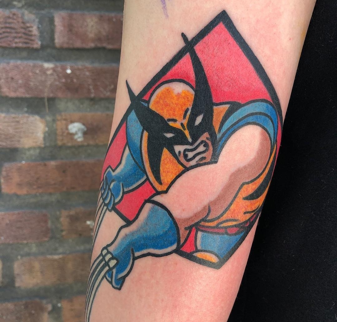 Wanted to show off my new wolverine tattoo r/Marvel