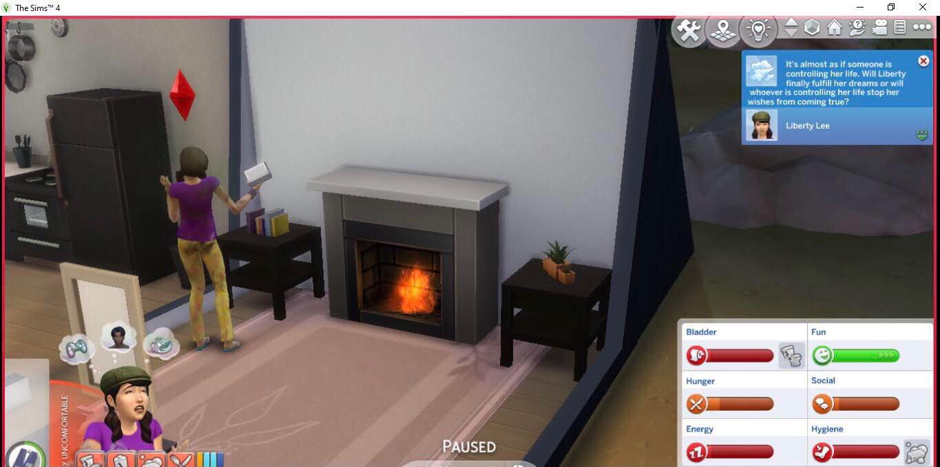 Why does the house not burn when I need it to? r/Sims4