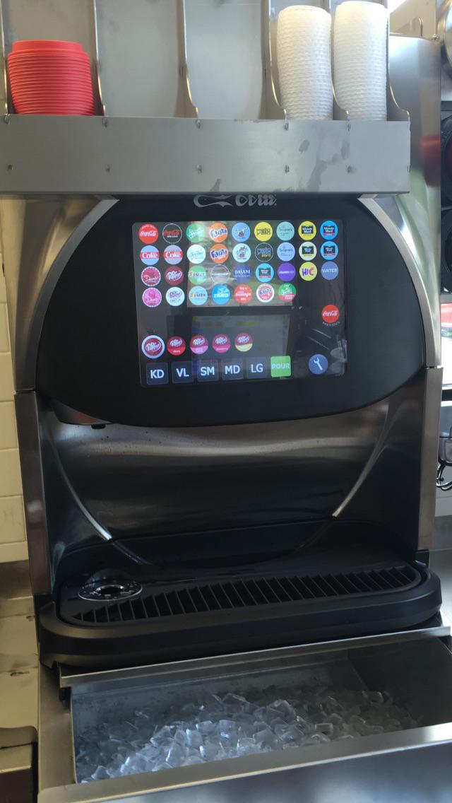 My store finally got a drive thru freestyle machine r/wendys