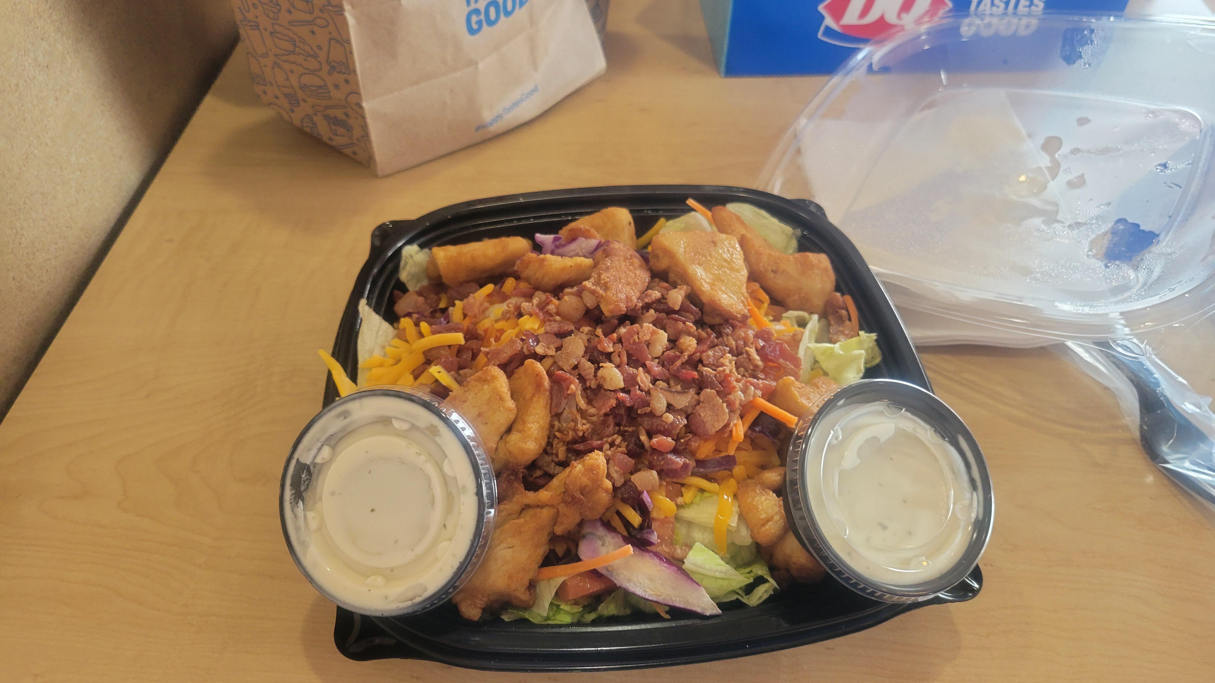 Went to dairy queen with my grandma earlier and tried the rotisserie