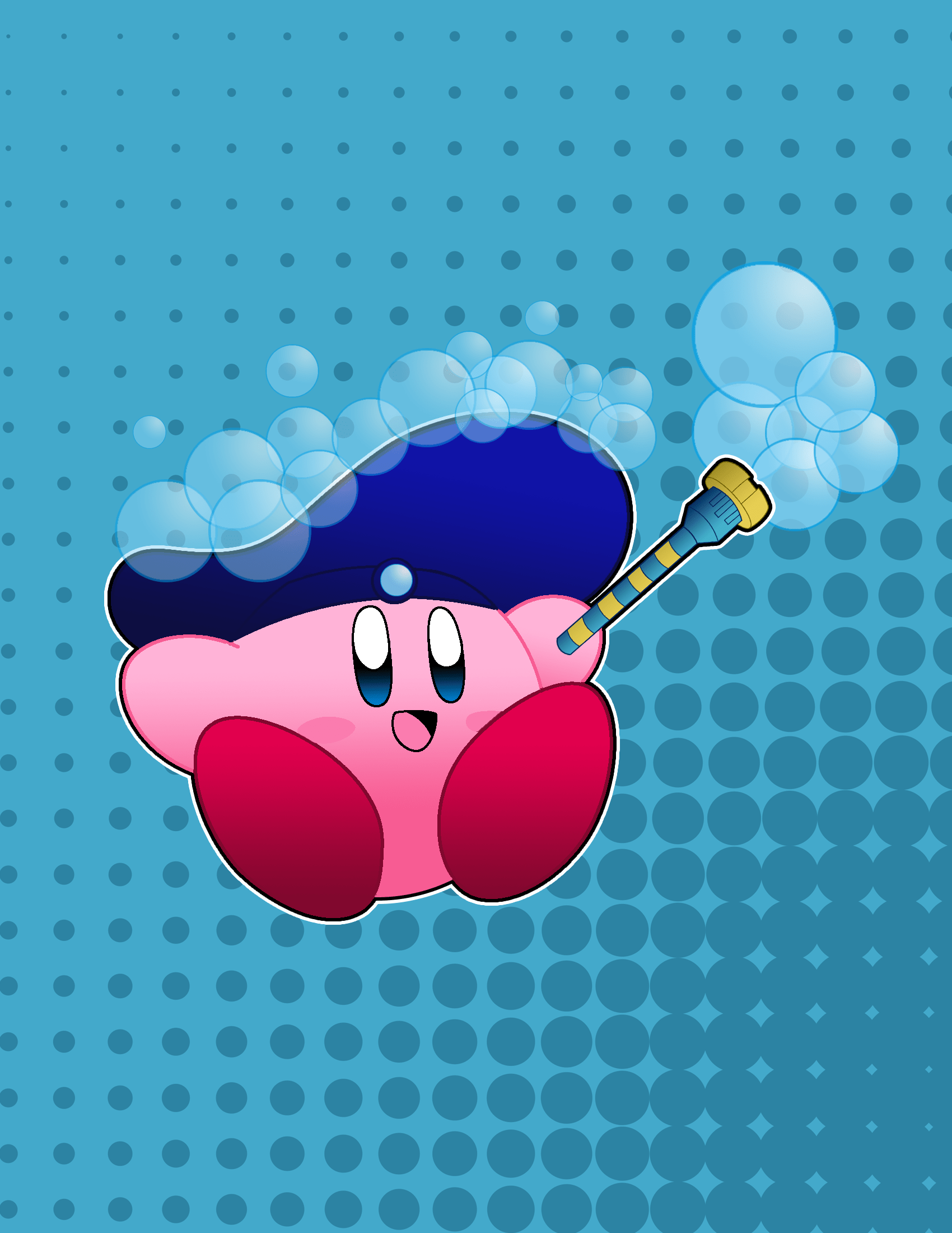 Carefree Bubbles. r/Kirby