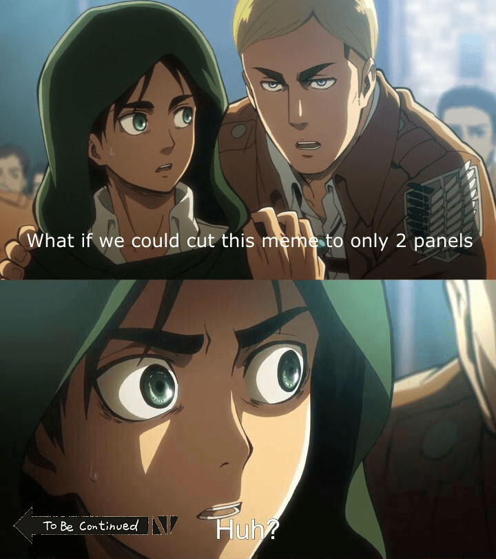 Interesting erwin meme title r/Animemes