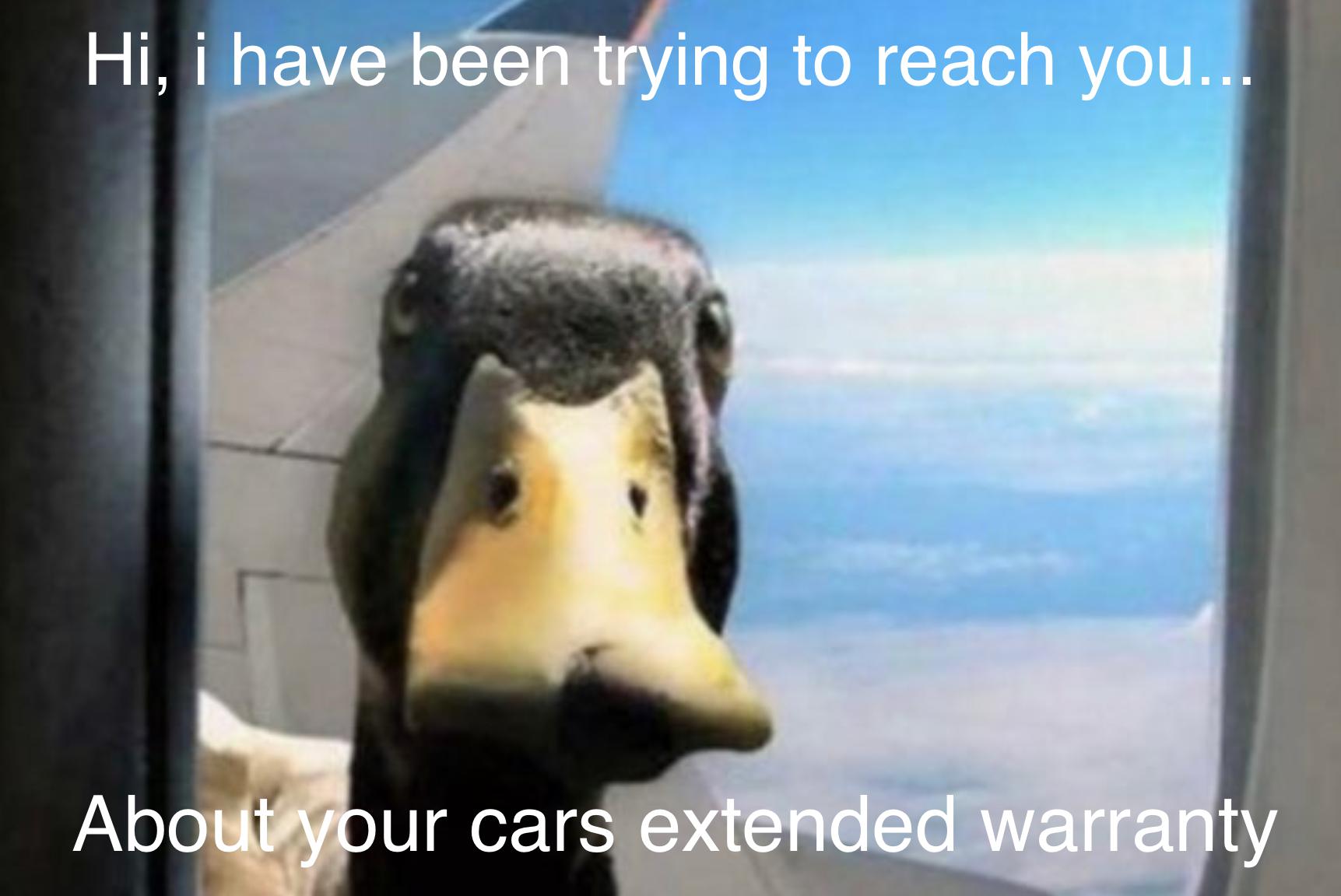 Hi i have been trying to reach you about your cars extended warranty