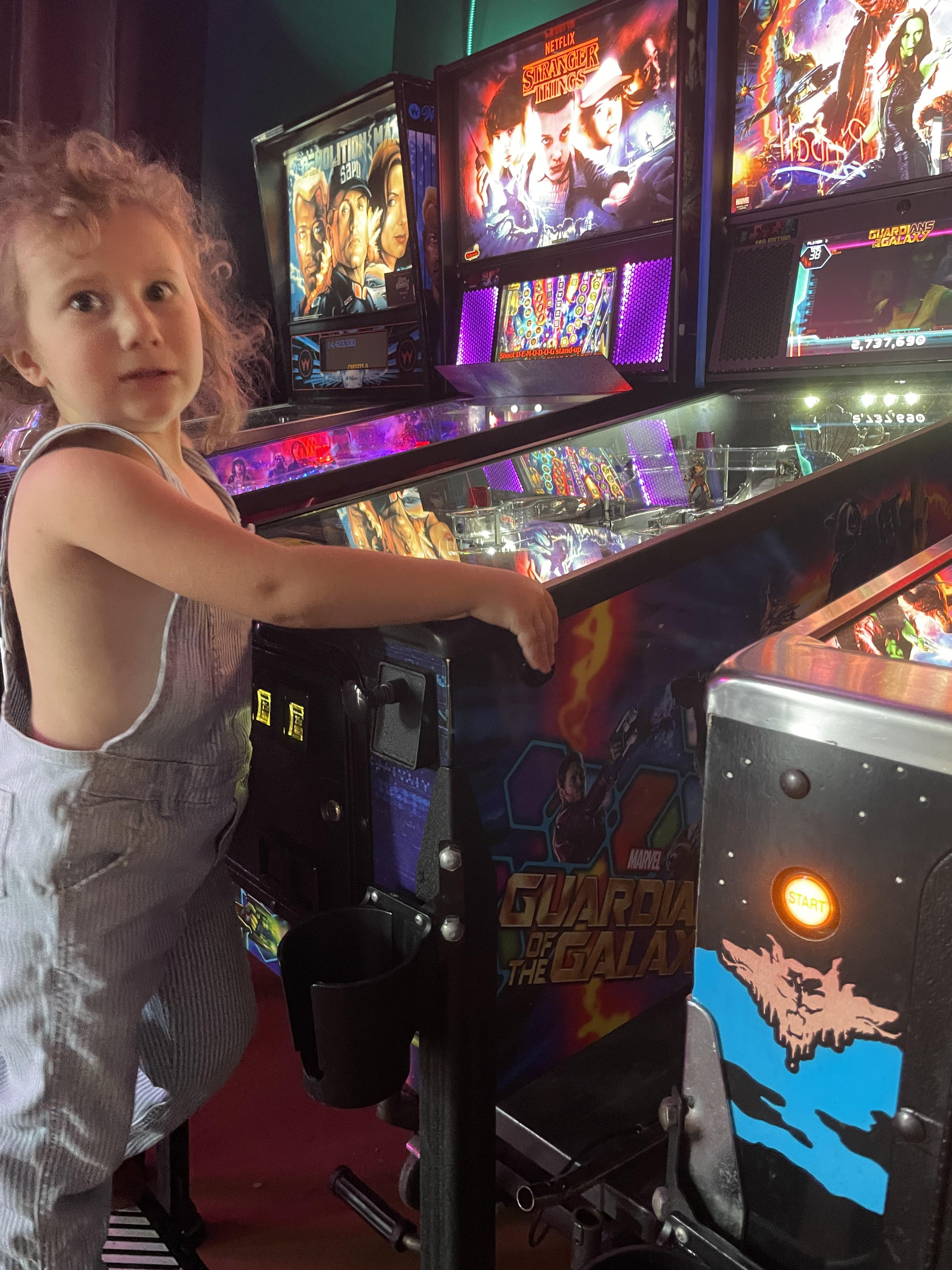 Even at 4 years old...the struggle is real at No Quarter in Nashville, TN r/pinball
